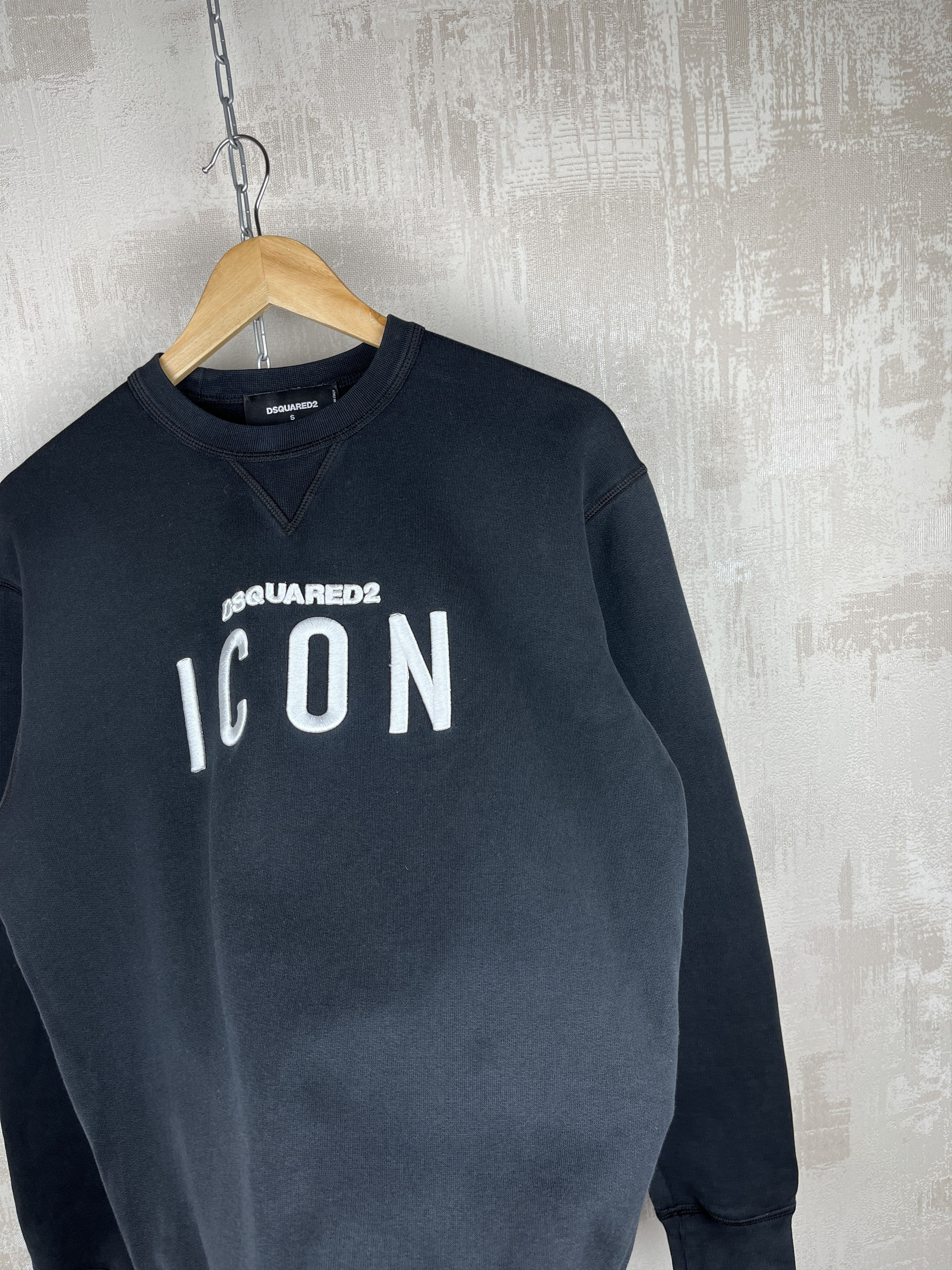 Dsquared2 Dsquared2 ICON Embroidered Logo Crew Neck Sweatshirt Size US S / EU 44-46 / 1 - 6 Thumbnail