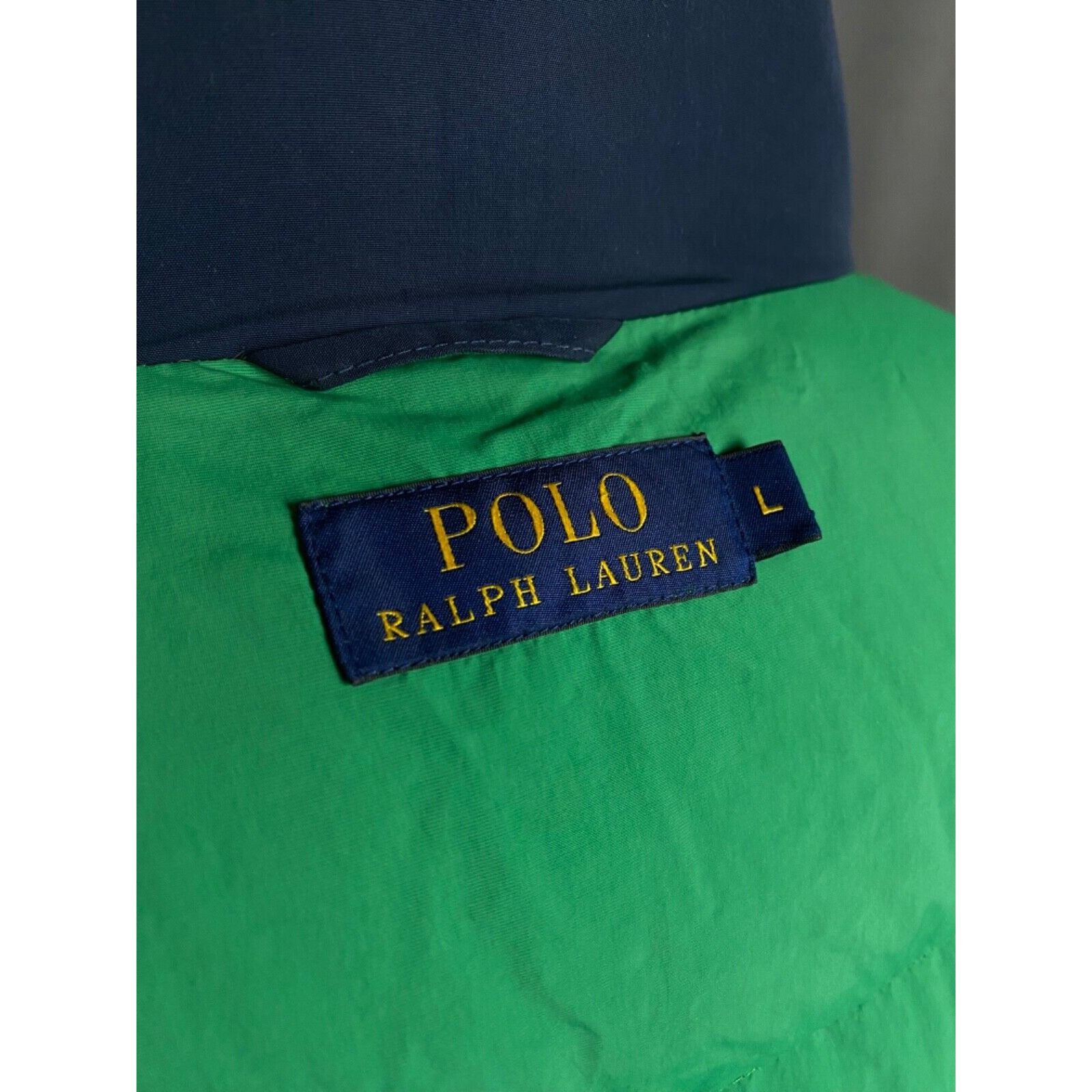 Ralph Lauren Polo Ralph Lauren VTG Men's Blue Down Insulated Puffer Jacke Size US L / EU 52-54 / 3 - 11 Thumbnail