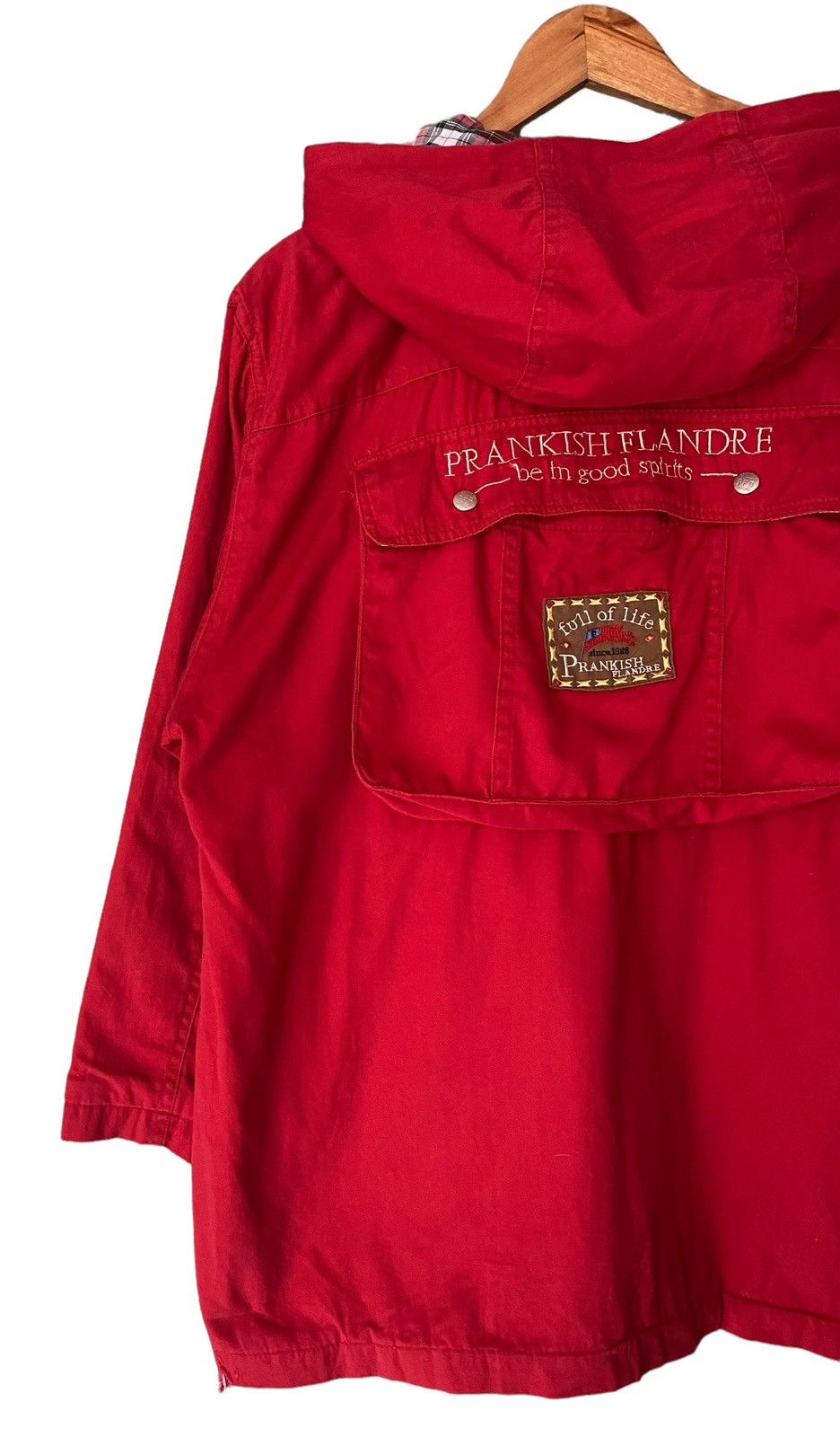 Vintage Rare🔥Prankish Flandre Button Jacket Hoodie Size US L / EU 52-54 / 3 - 7 Thumbnail