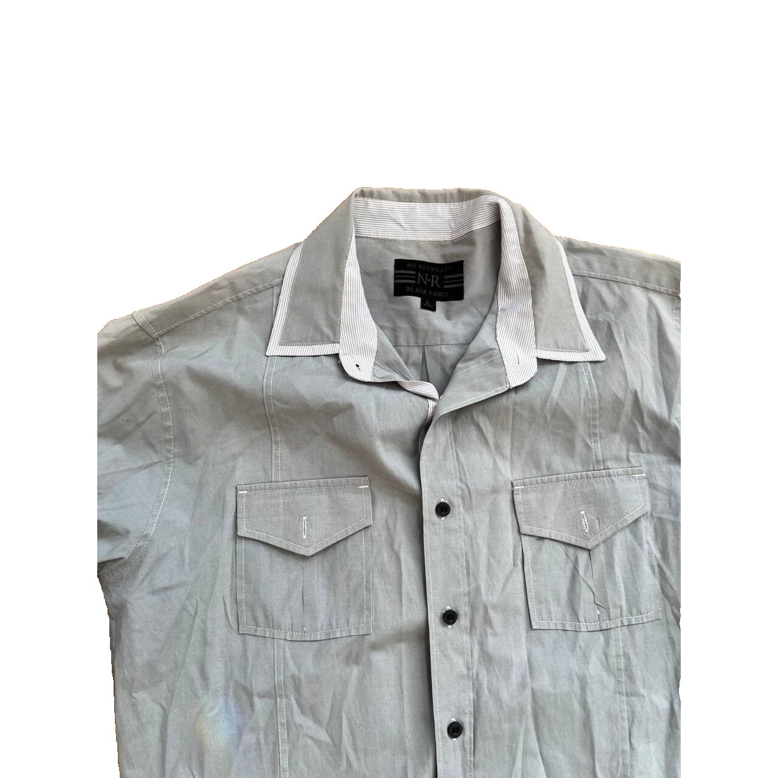 Black Label Black Label Button Down Long Sleeve Shirt White L A000826 Size US L / EU 52-54 / 3 - 7 Thumbnail