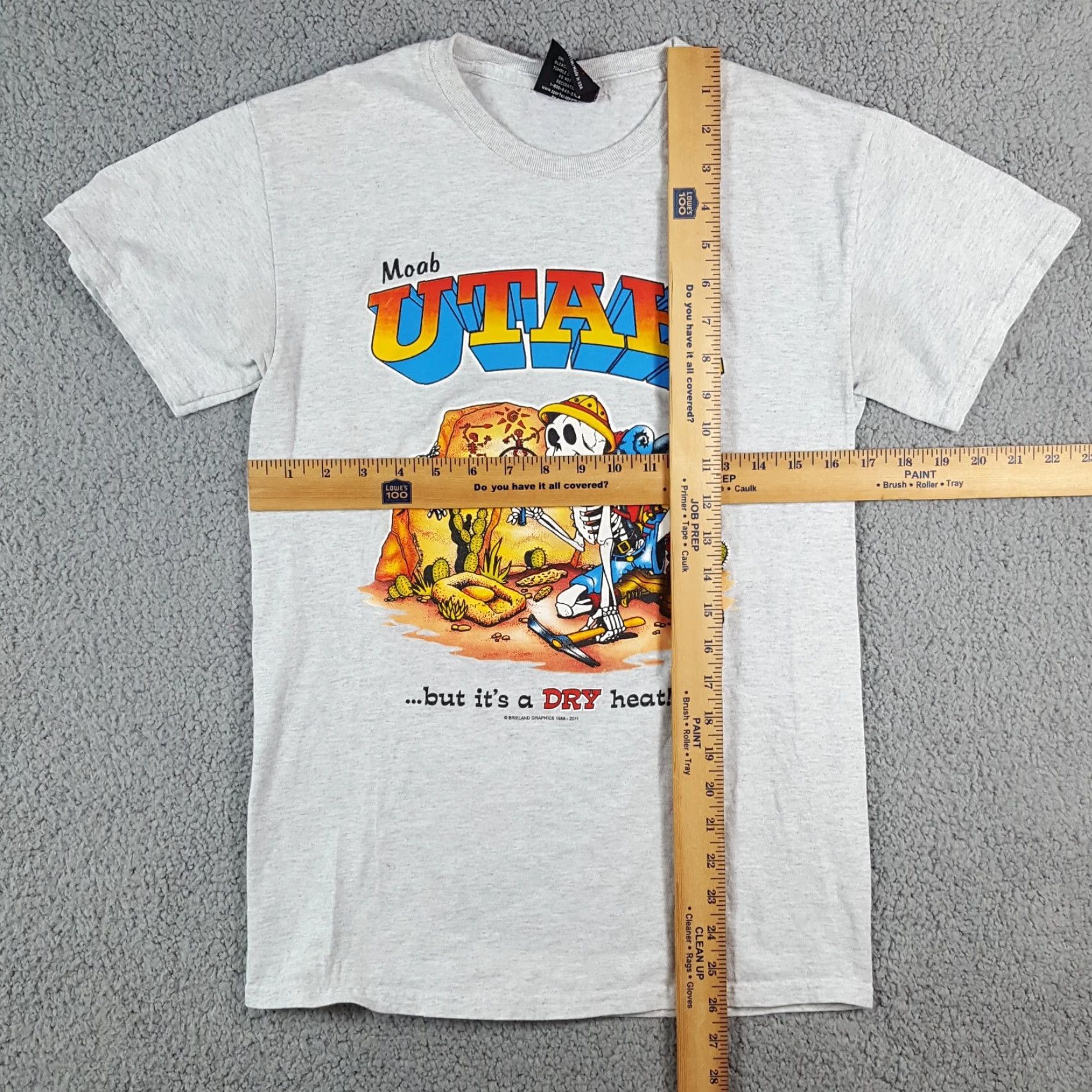 Etro Vintage Sportex Men's T-Shirt S Gray Retro Skeleton Lizard Cactus 90s Y2K Desert Outdoor Funny Size US S / EU 44-46 / 1 - 5 Thumbnail