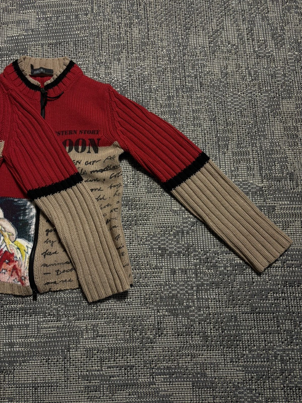 Italic Marc Cain Lampo Italy 🇮🇹 Wool Full Zip Sweater Size S / US 4 / IT 40 - 5 Thumbnail