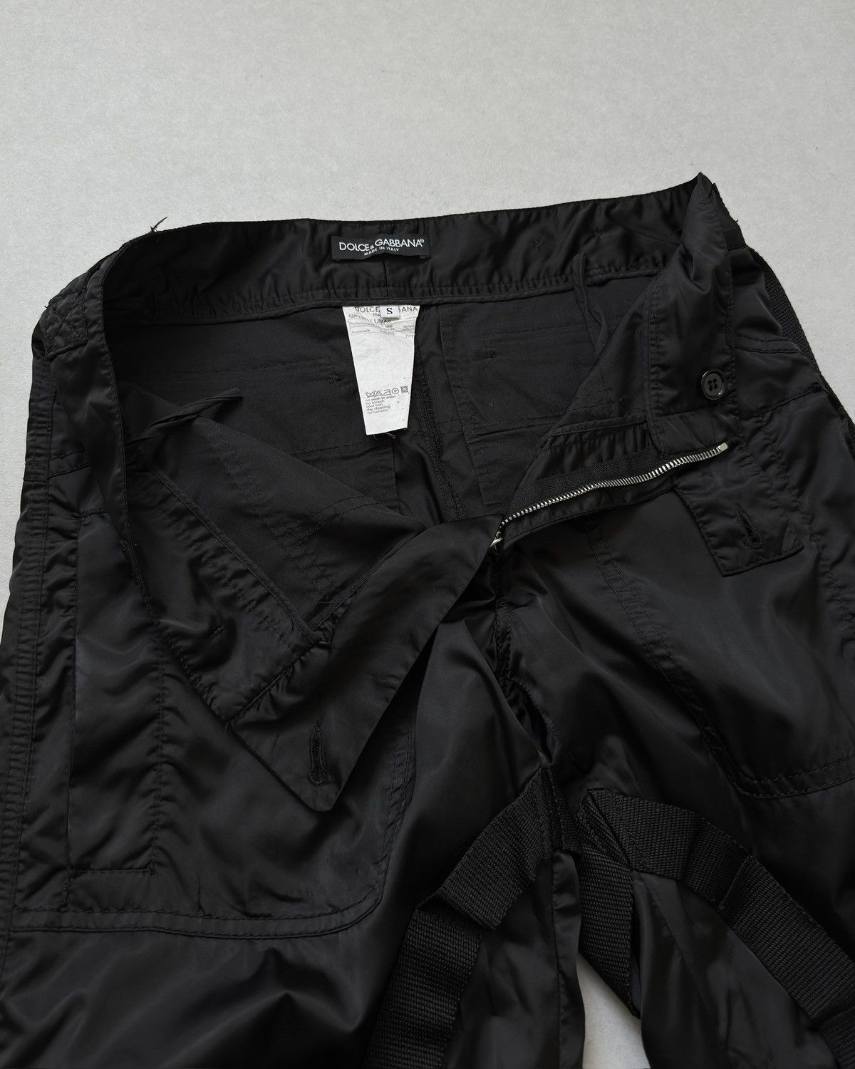 Dolce & Gabbana FW 2003 Dolce & Gabbana Parachute Bondage Pants Size US 30 / EU 46 - 6 Thumbnail