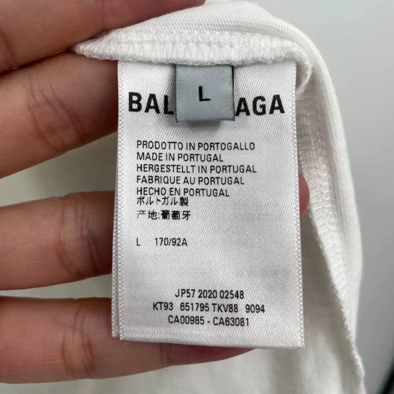Balenciaga Balenciaga White Castle Short Sleeve Size US L / EU 52-54 / 3 - 4 Thumbnail