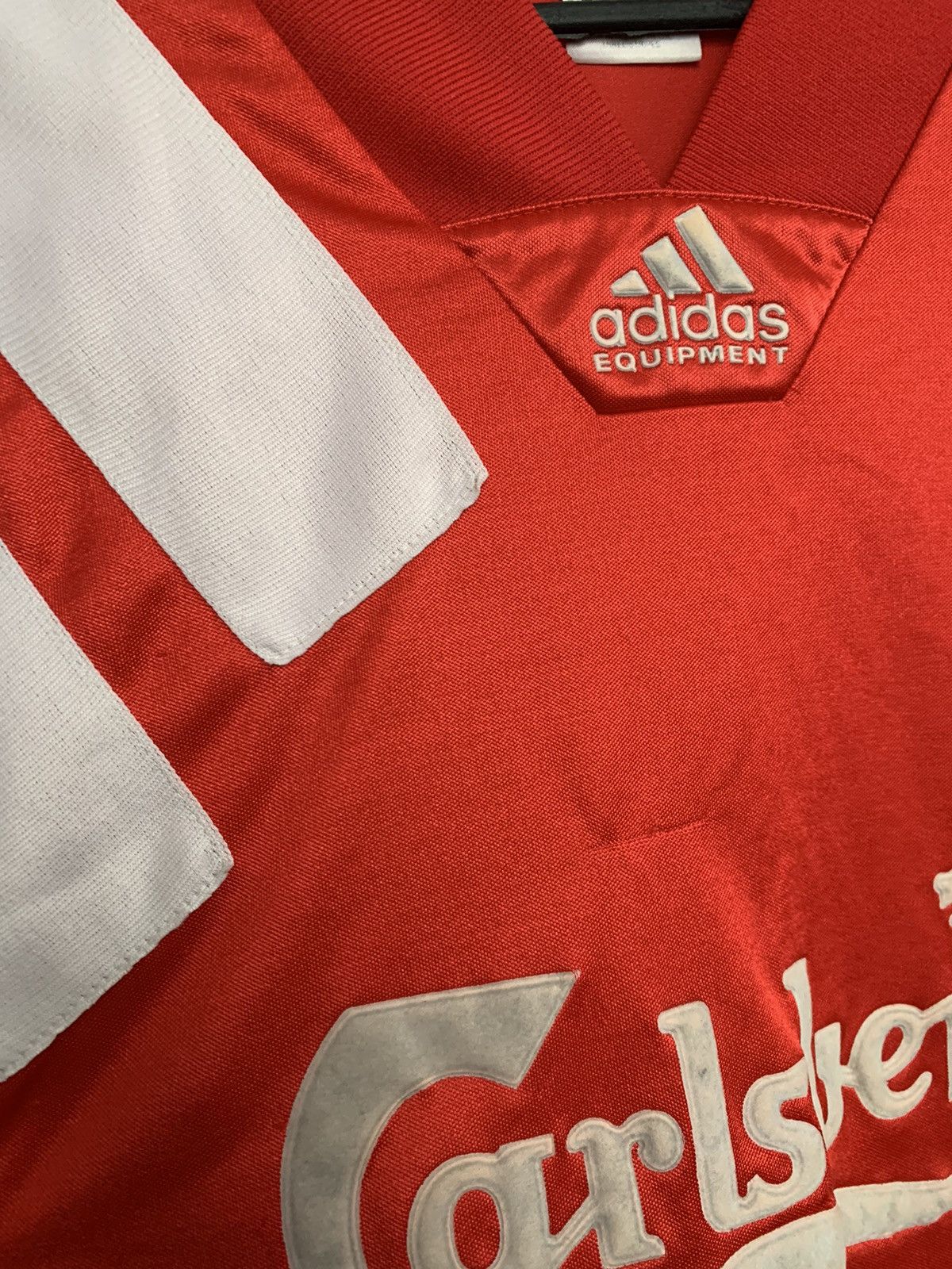 1992/1993 Liverpool Adidas Equipment Soccer Jersey Vintage