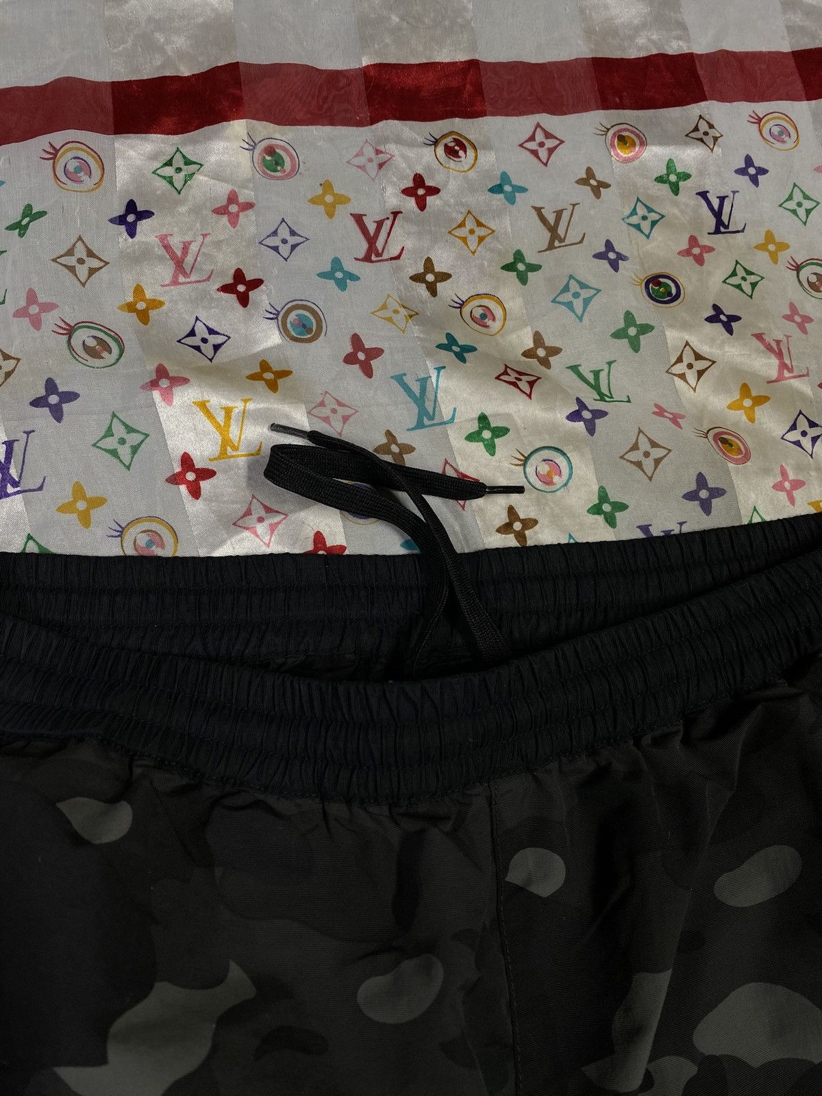 Bape A Bathing Ape Black Camo Bape Shorts Men’s Large Size US 34 / EU 50 - 6 Thumbnail