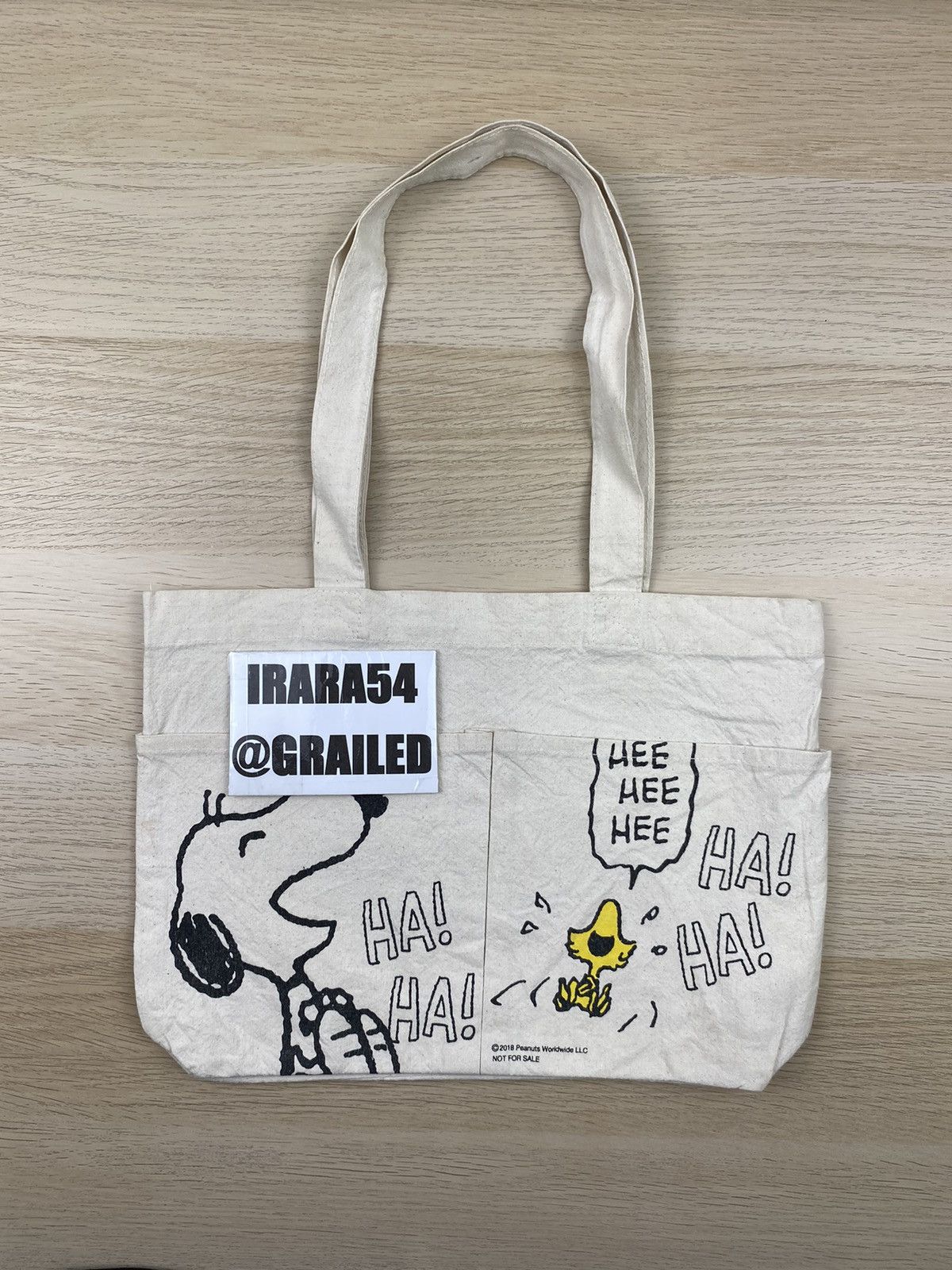 Vintage Snoopy Peanut Totebag B026 Size ONE SIZE - 5 Thumbnail