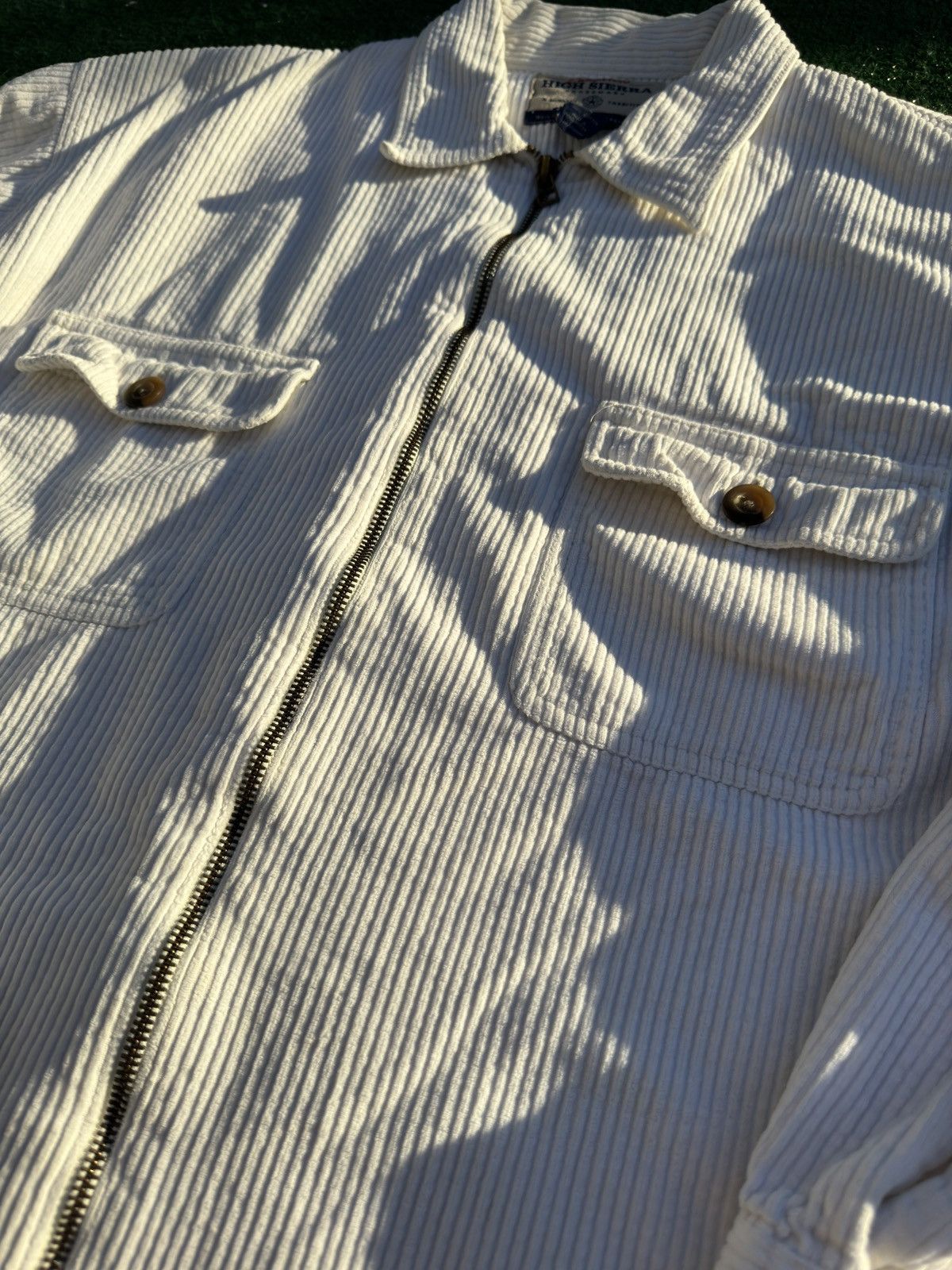 High Sierra High Sierra White Corduroy Jacket Size US L / EU 52-54 / 3 - 4 Thumbnail
