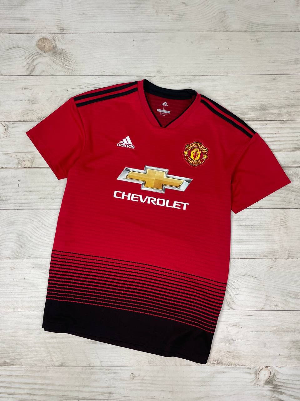 Adidas Adidas Manchester United 2018 2019 Home Shirt Soccer Jersey Size US L / EU 52-54 / 3 - 1 Thumbnail