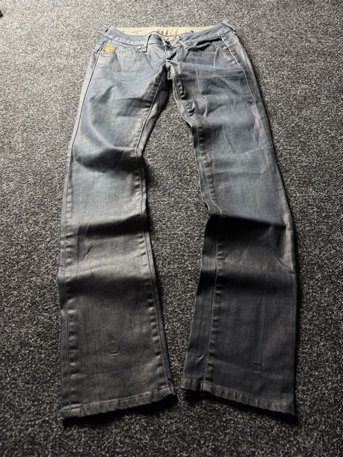 G-Star Y2K 00s Retro Retro G-Star RAW Straight Denim pants Jeans Size 27" / US 4 / IT 40 - 1 Thumbnail