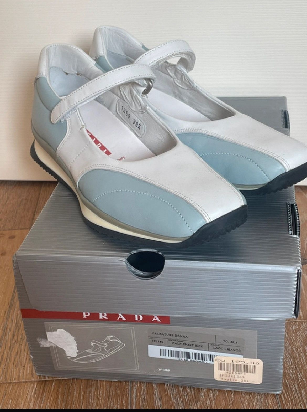 Prada Vintage Sporty maryjane Size US 8.5 / IT 38.5 - 7 Thumbnail