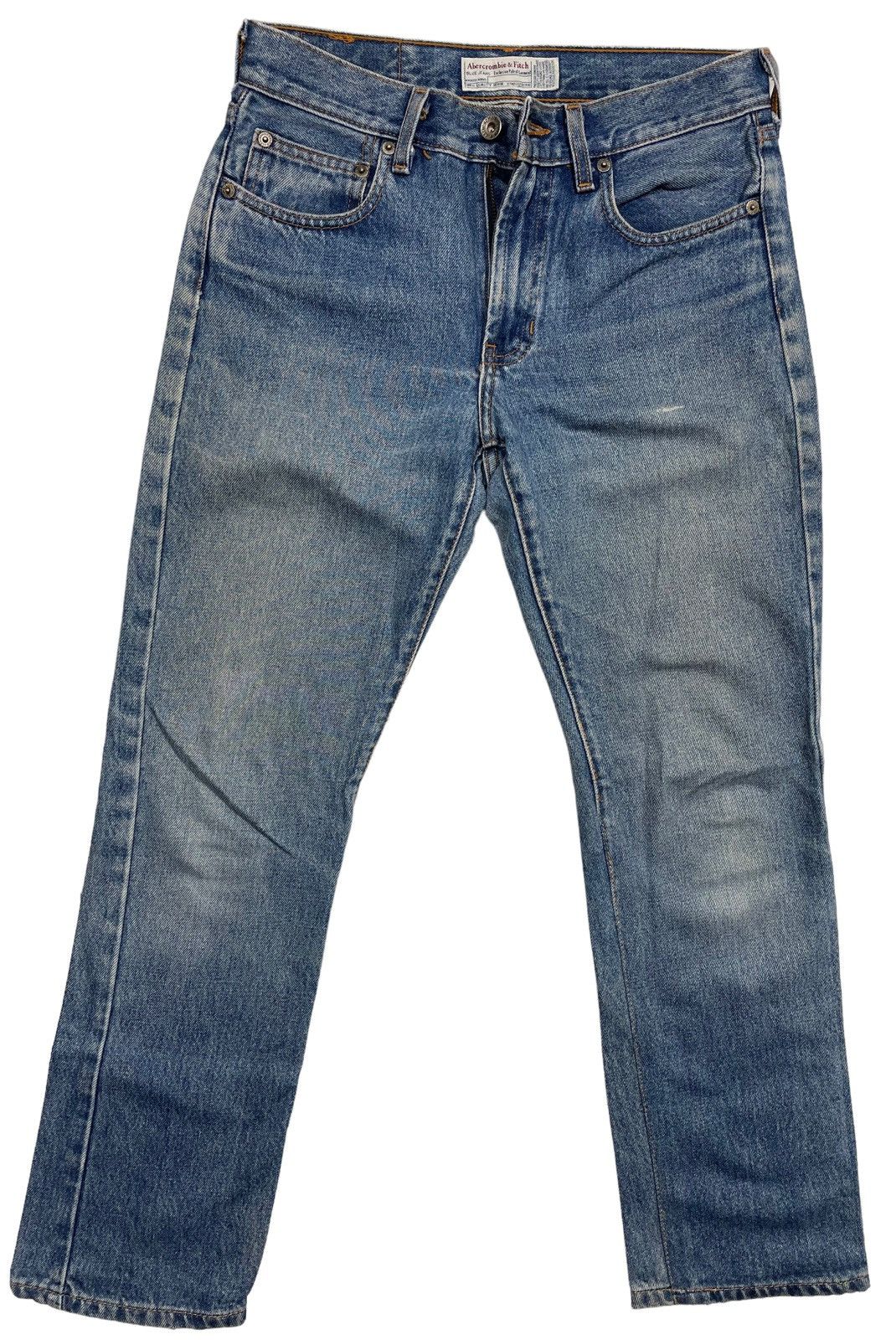 image of Abercrombie Fitch x Nirvana Designs Vintage Abercrombie & Fitch Grunge Jeans Denim Pants (Size 28)
