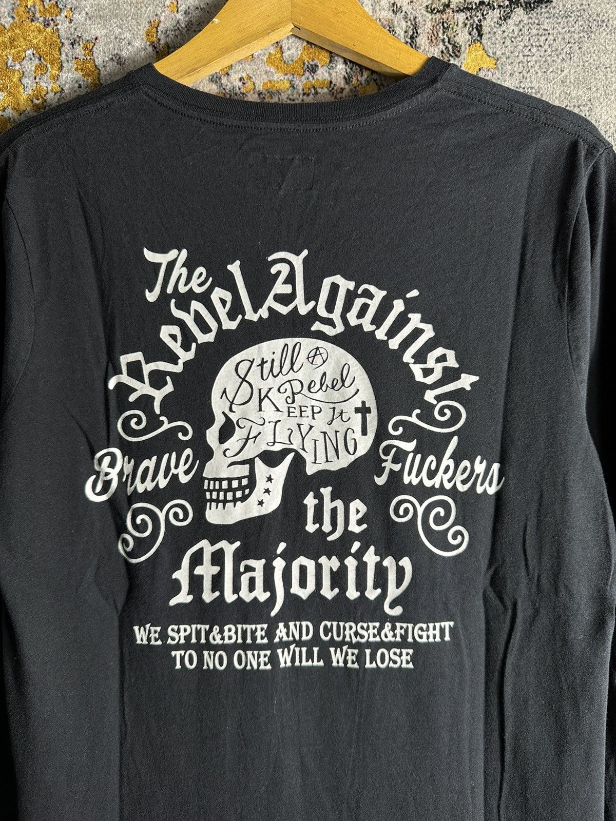 Hysteric Glamour STOOGE & CO STILL REBEL BRAVE FUCKERS THE MAJORITY TEE SHIRT Size US M / EU 48-50 / 2 - 6 Thumbnail