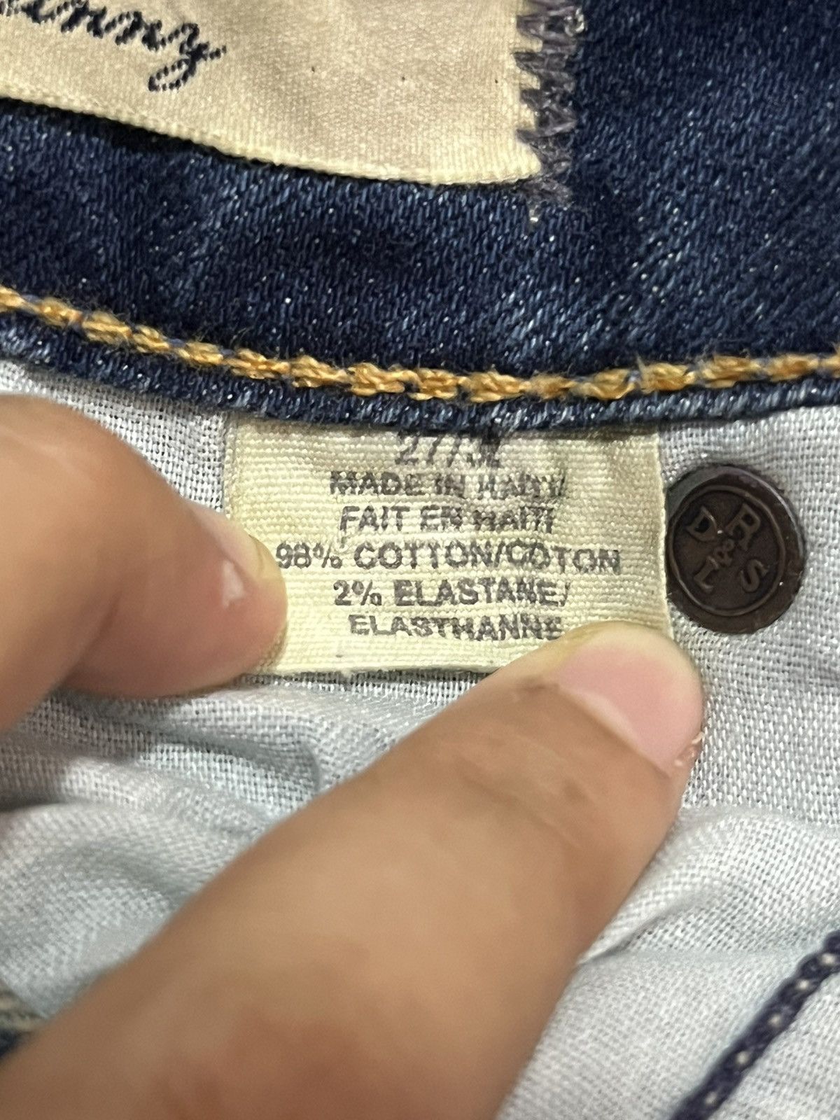 Denim & Supply Ralph Lauren Denim & Supply Vintage Look Skinny Jeans Size 27" / US 4 / IT 40 - 11 Thumbnail