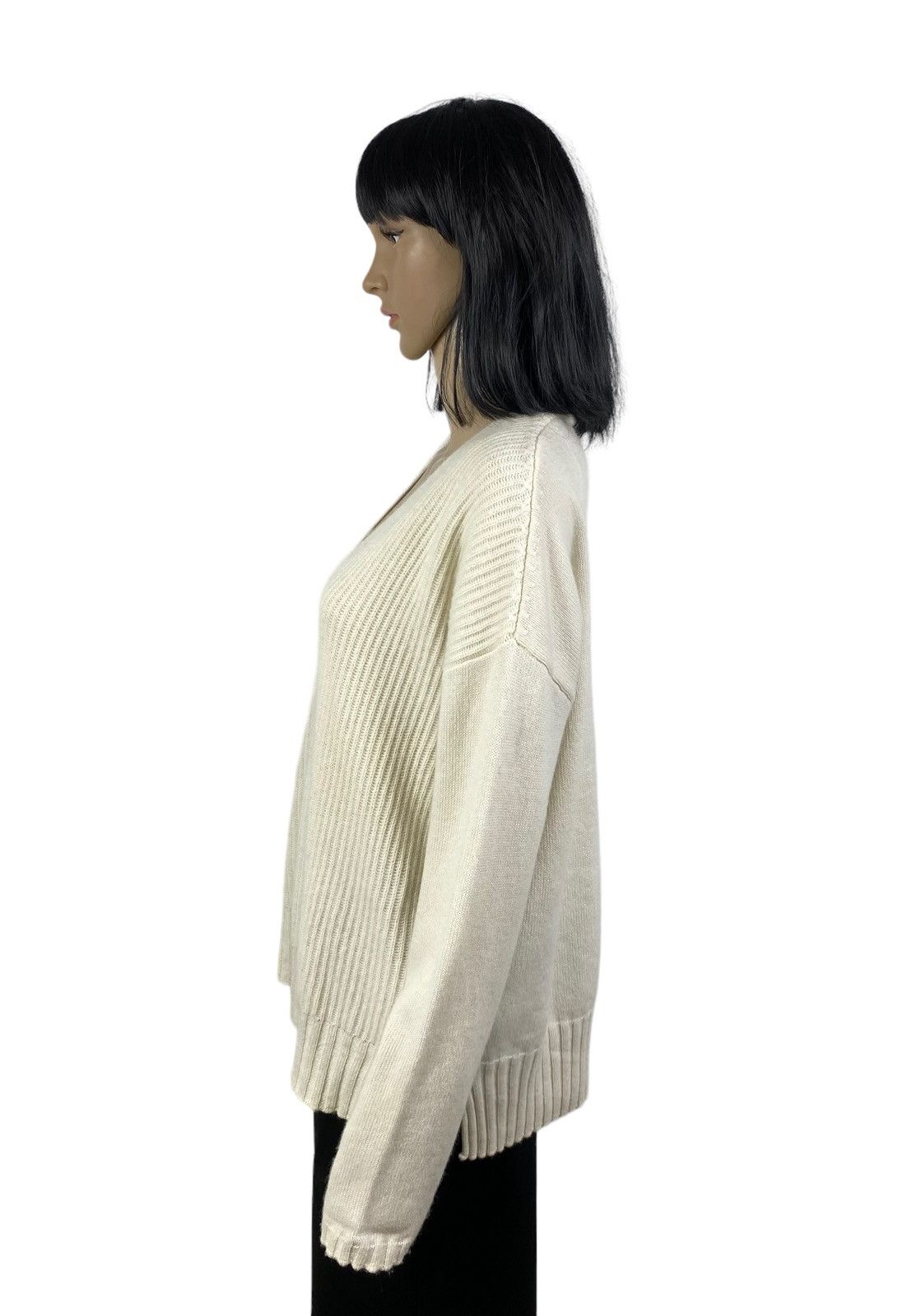 FTC FTC Cashmere Sweater Twill V-Neck Pullover Womens size M Size M / US 6-8 / IT 42-44 - 4 Thumbnail
