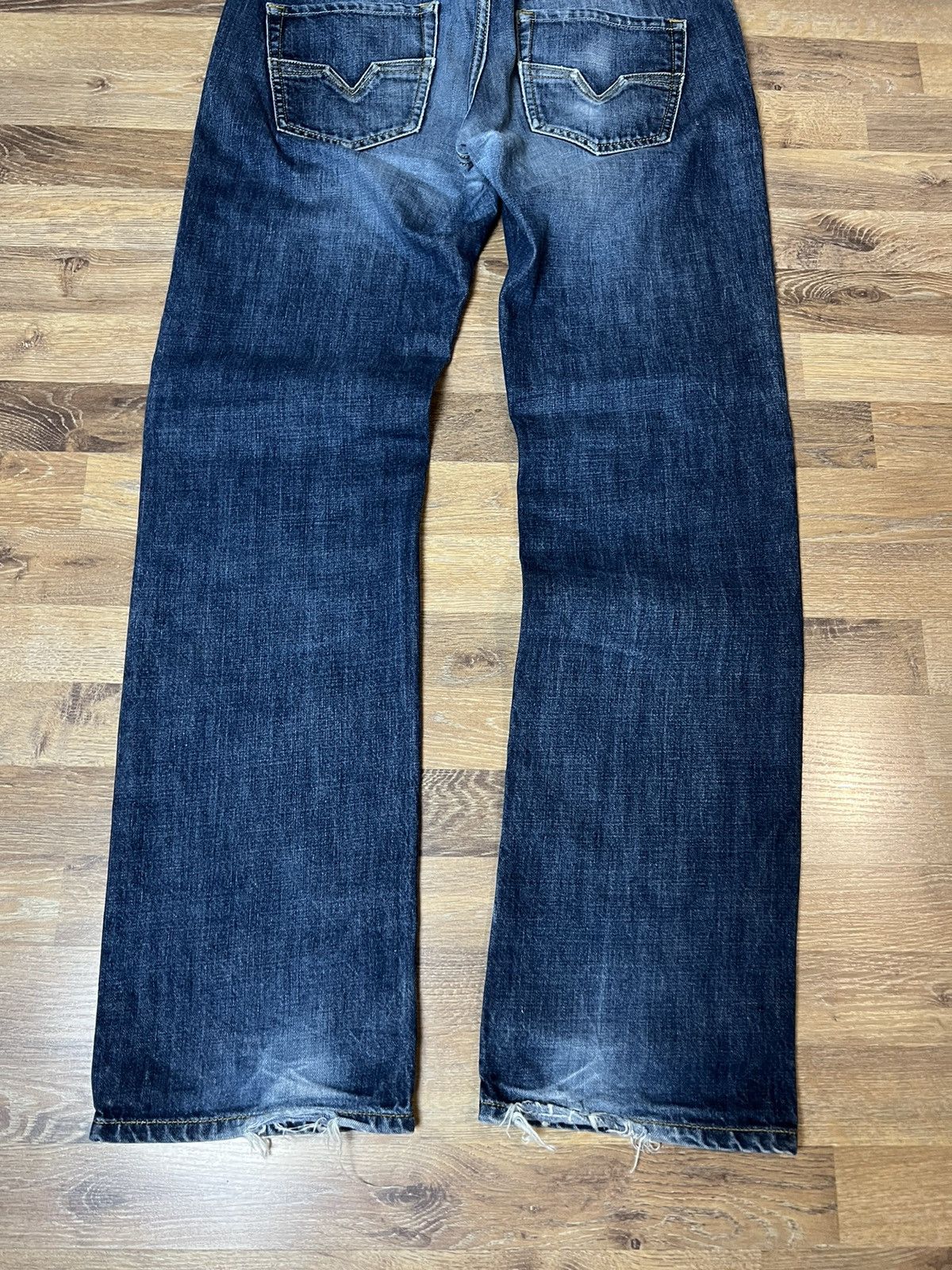 Diesel × If Six Was Nine × Japanese Brand Vintage Diesel Jeans Big Logo Distressed Baggy japanese 90s Size US 34 / EU 50 - 3 Thumbnail