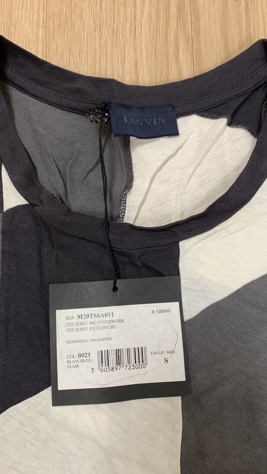 Lanvin Lanvin Patchwork T-shirt Size US S / EU 44-46 / 1 - 3 Thumbnail