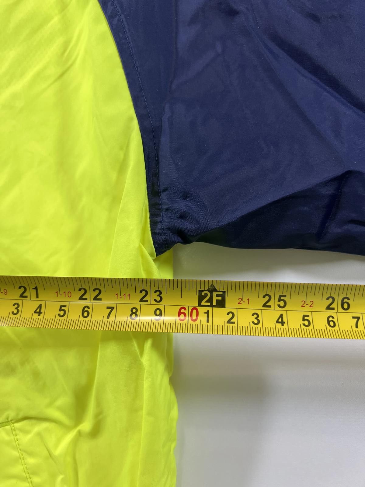 Adidas Vintage Adidas Men's Windbreaker Jacket Yellow Navy Size M Size US M / EU 48-50 / 2 - 7 Thumbnail