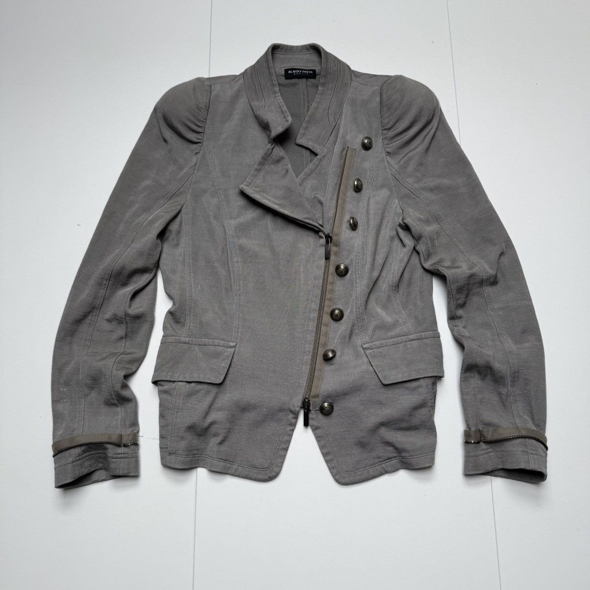 Ann Demeulemeester Vintage hussar style asymmetric zipper napoleon jacket Size M / US 6-8 / IT 42-44 - 1 Thumbnail