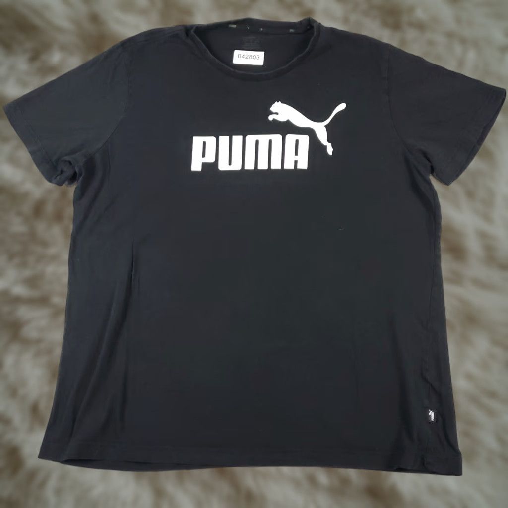 Puma PUMA T Shirt Mens XL Black Crew Neck Short Sleeve Logo Cotton Blend Modern Sport Shirt Mens XL Black Logo Graphic 90s? (If decade not known, skip) Size US XL / EU 56 / 4 - 1 Thumbnail