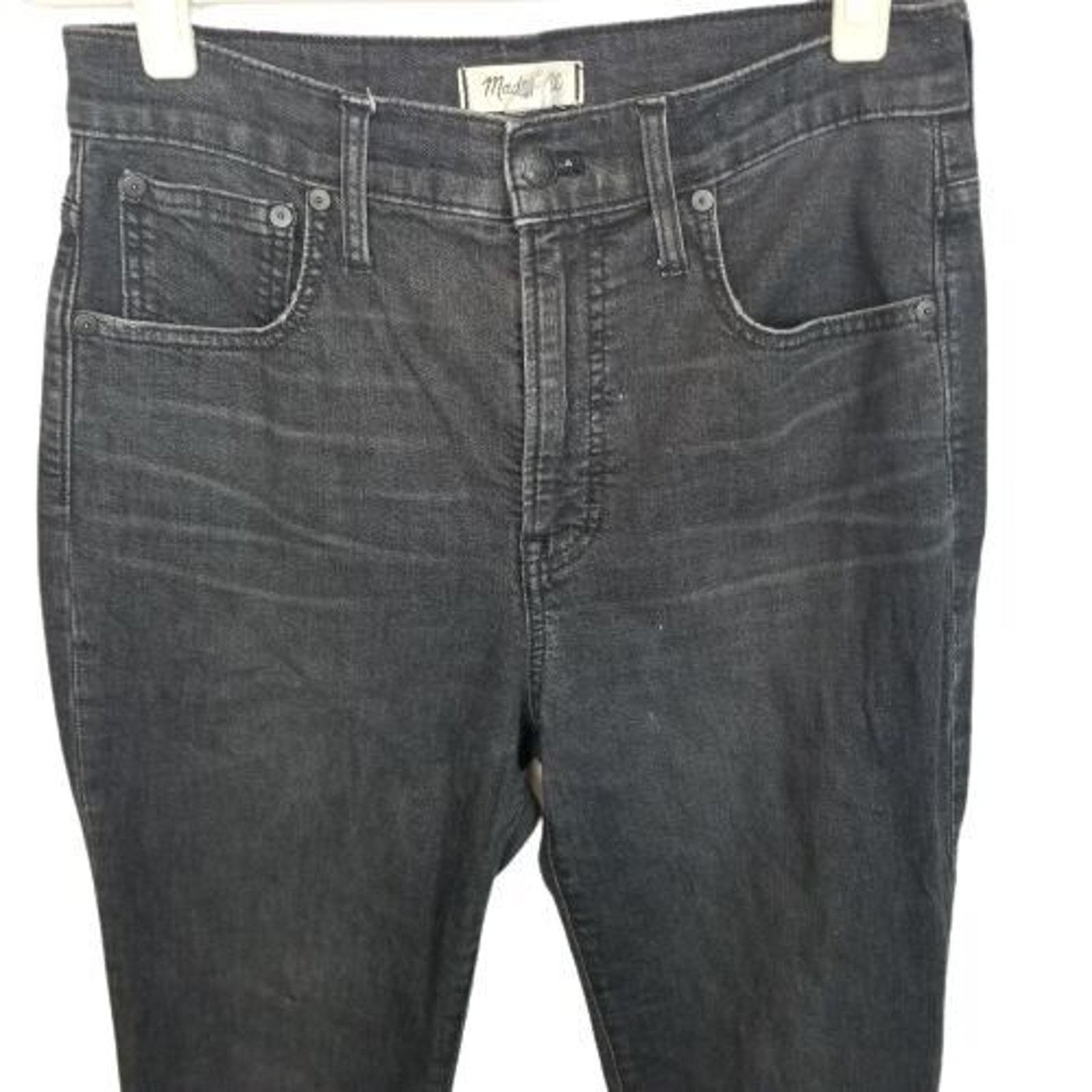 Madewell Madewell Womens The Perfect Vintage Crop Jeans Size 28 Black Size 28" / US 6 / IT 42 - 2 Thumbnail