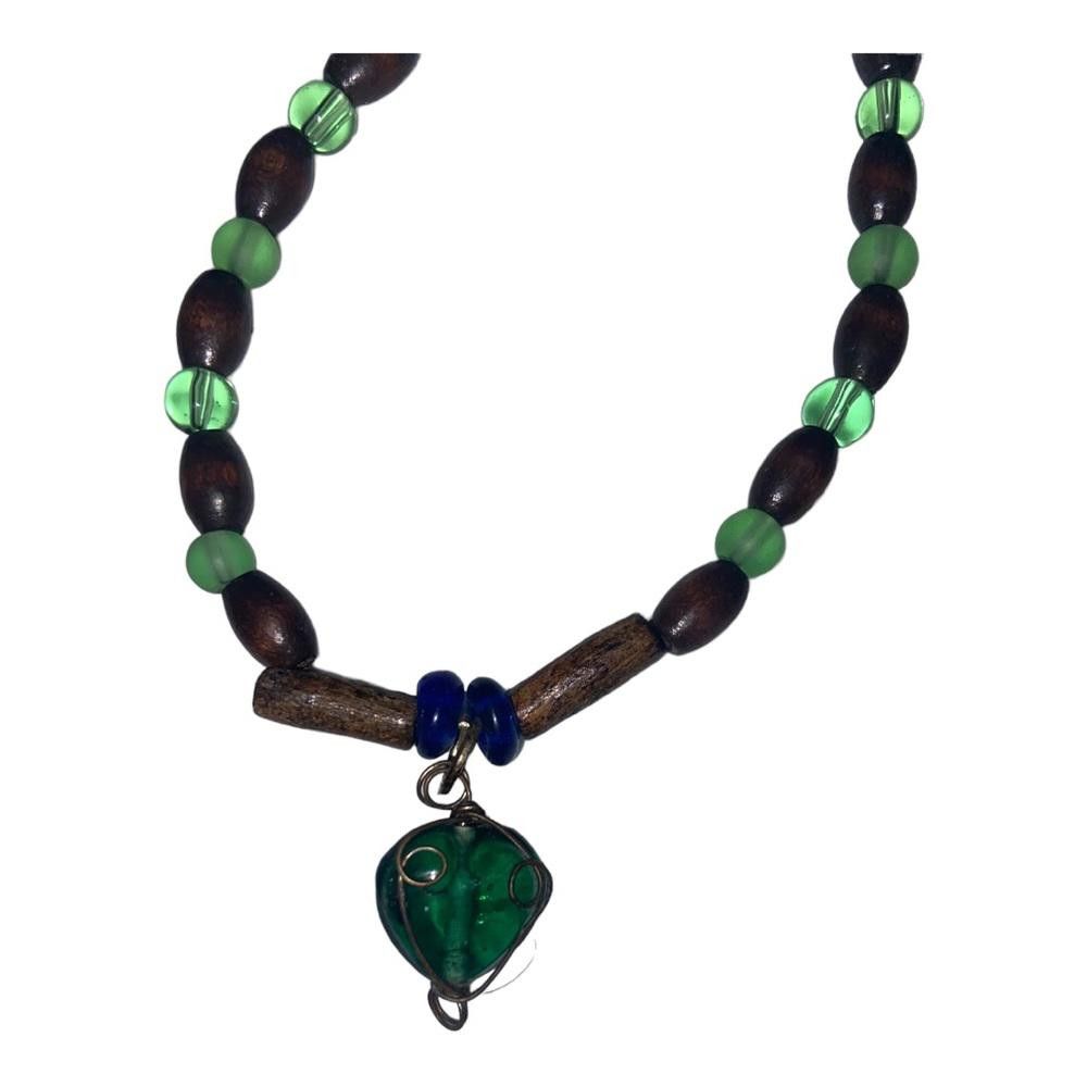Designer Y2K Beaded/Stone Necklace Size ONE SIZE - 2 Thumbnail
