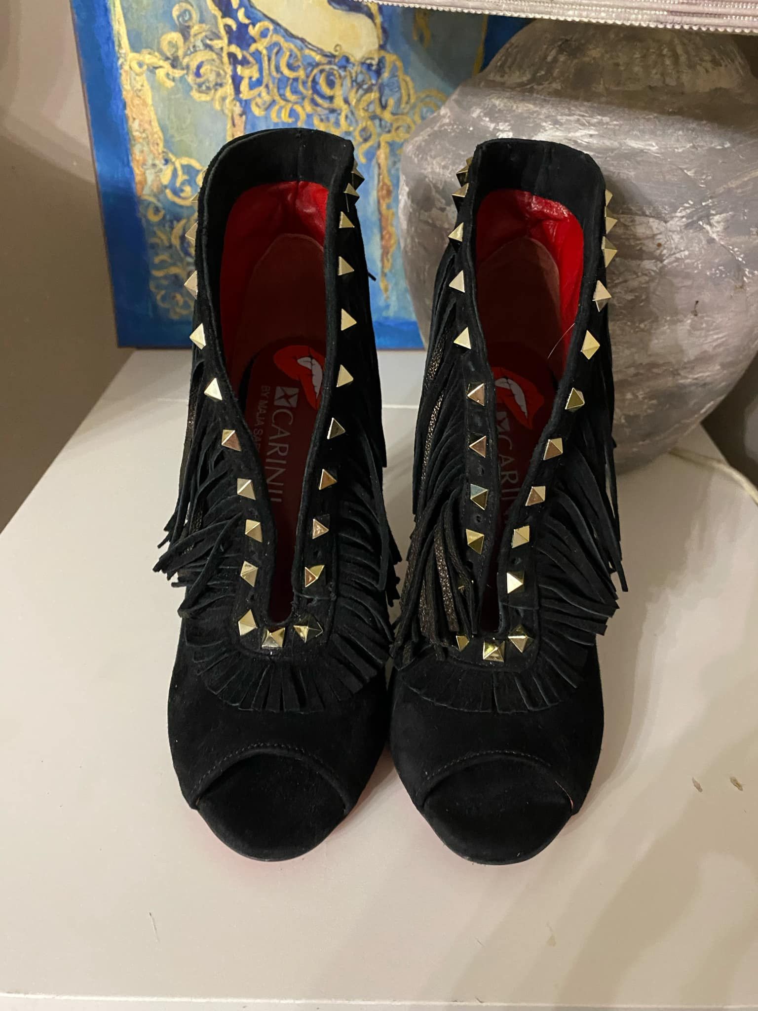 Other Carinni high heel botkin BOHO Size US 6 / IT 36 - 2 Thumbnail