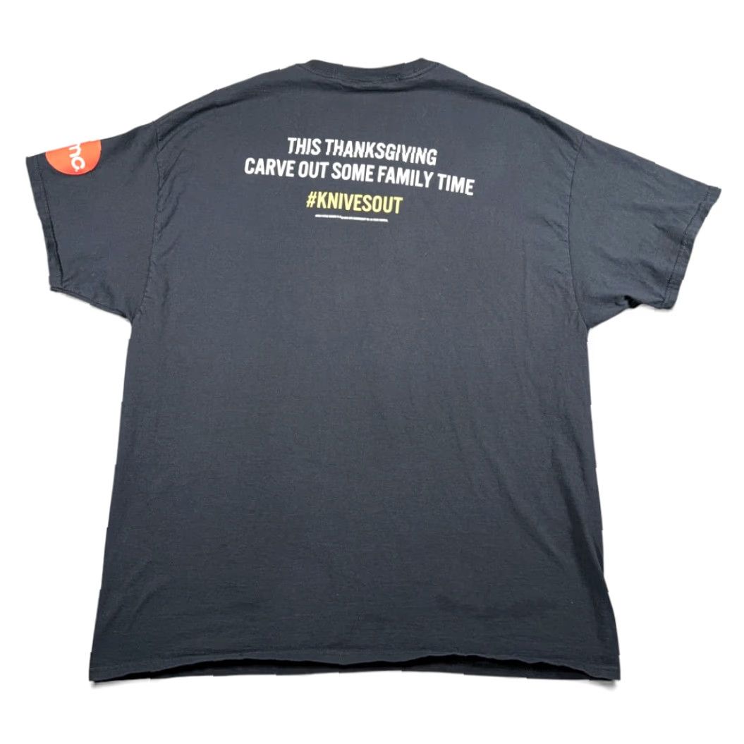 Fruit Of The Loom Knives Out Shirt Adult 2XL Black Movie Promo AMC Theater Swag Film Size US XXL / EU 58 / 5 - 3 Thumbnail