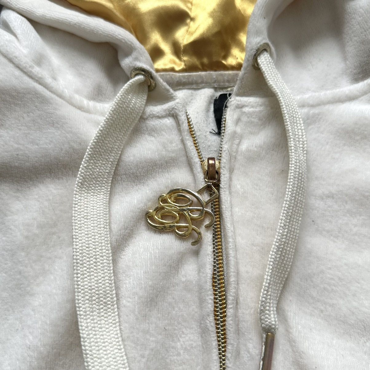 Hysteric Glamour 00s Pelle Pelle Embroidered Floral Zip Hoodie Ed Hardy Vibe Size M / US 6-8 / IT 42-44 - 8 Thumbnail