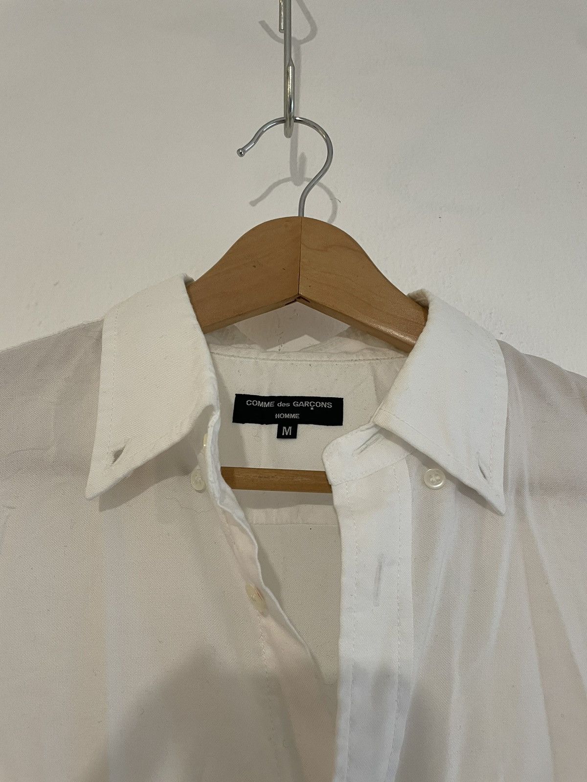 Comme des Garcons × Comme des Garcons Homme AW18 permanently creased wrinkled shirt Size US M / EU 48-50 / 2 - 4 Thumbnail