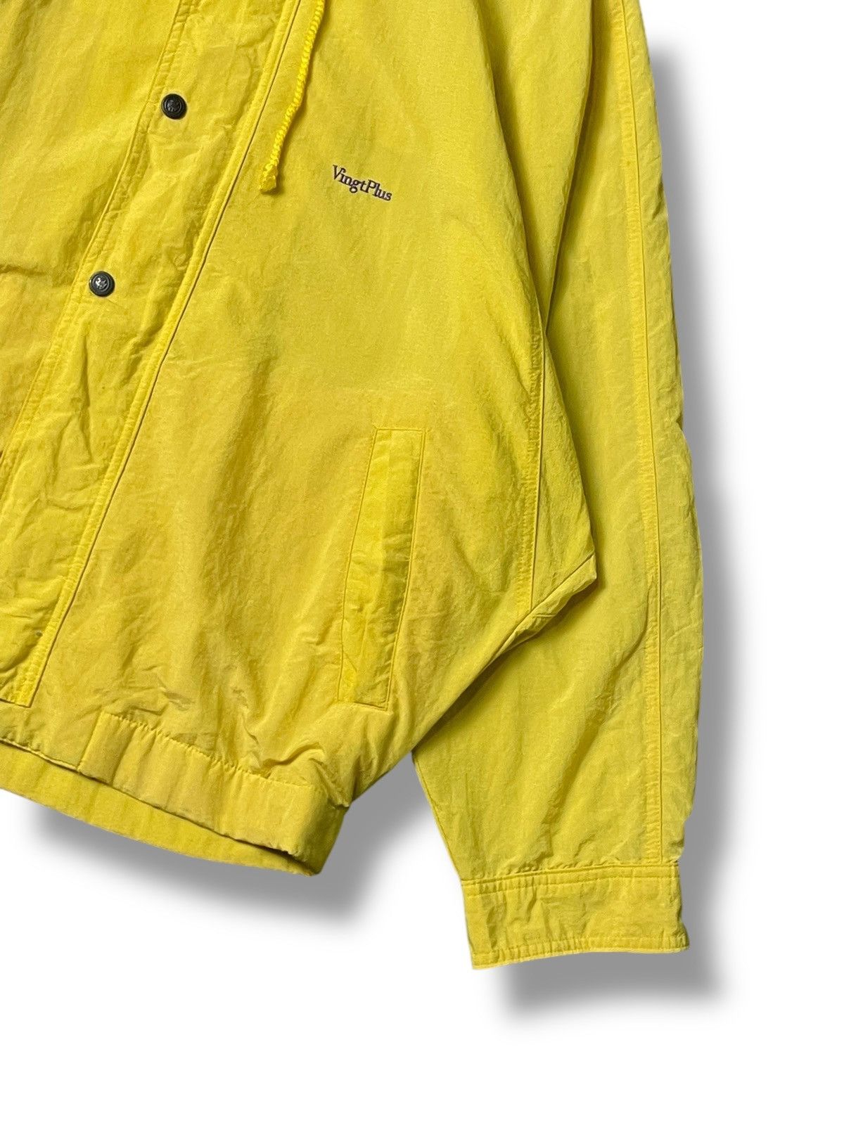 Japanese Brand × Vintage VINGT PLUS BRAND BUTTON & ZIPPED WINDBREAKER (86) Size US L / EU 52-54 / 3 - 3 Thumbnail