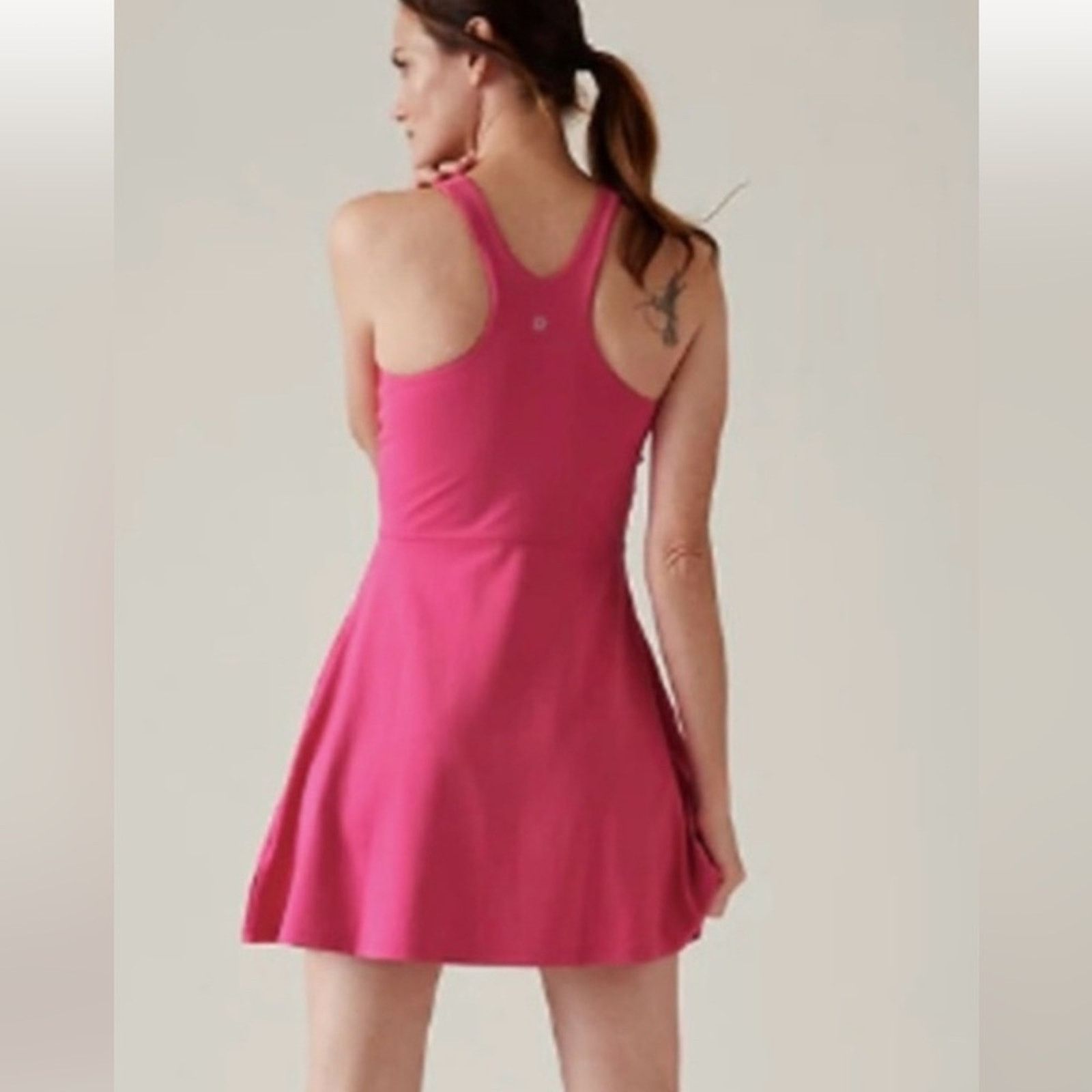 Athleta Athleta Conscious Pink Dress Pockets New With Tags Medium Size M / US 6-8 / IT 42-44 - 2 Thumbnail