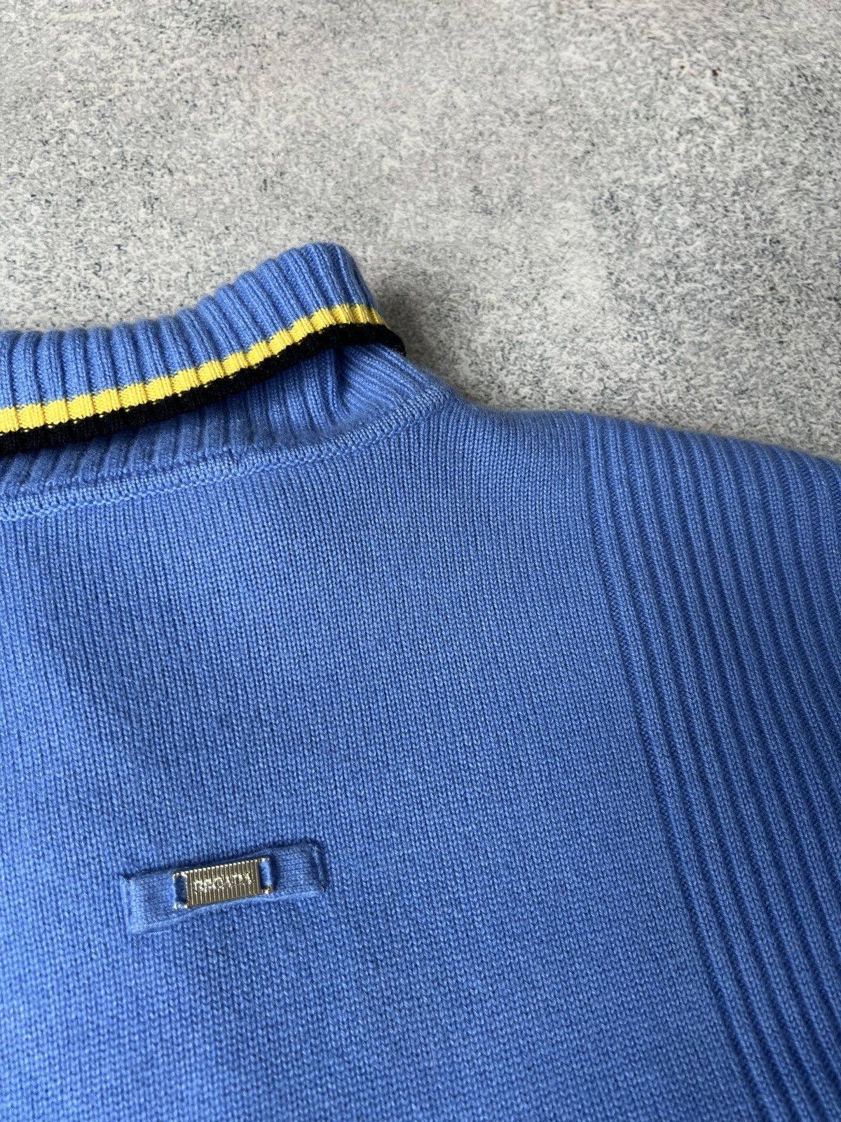 Escada × Vintage Vintage Escada Blue Women’s Sweater Rare Size M / US 6-8 / IT 42-44 - 15 Thumbnail