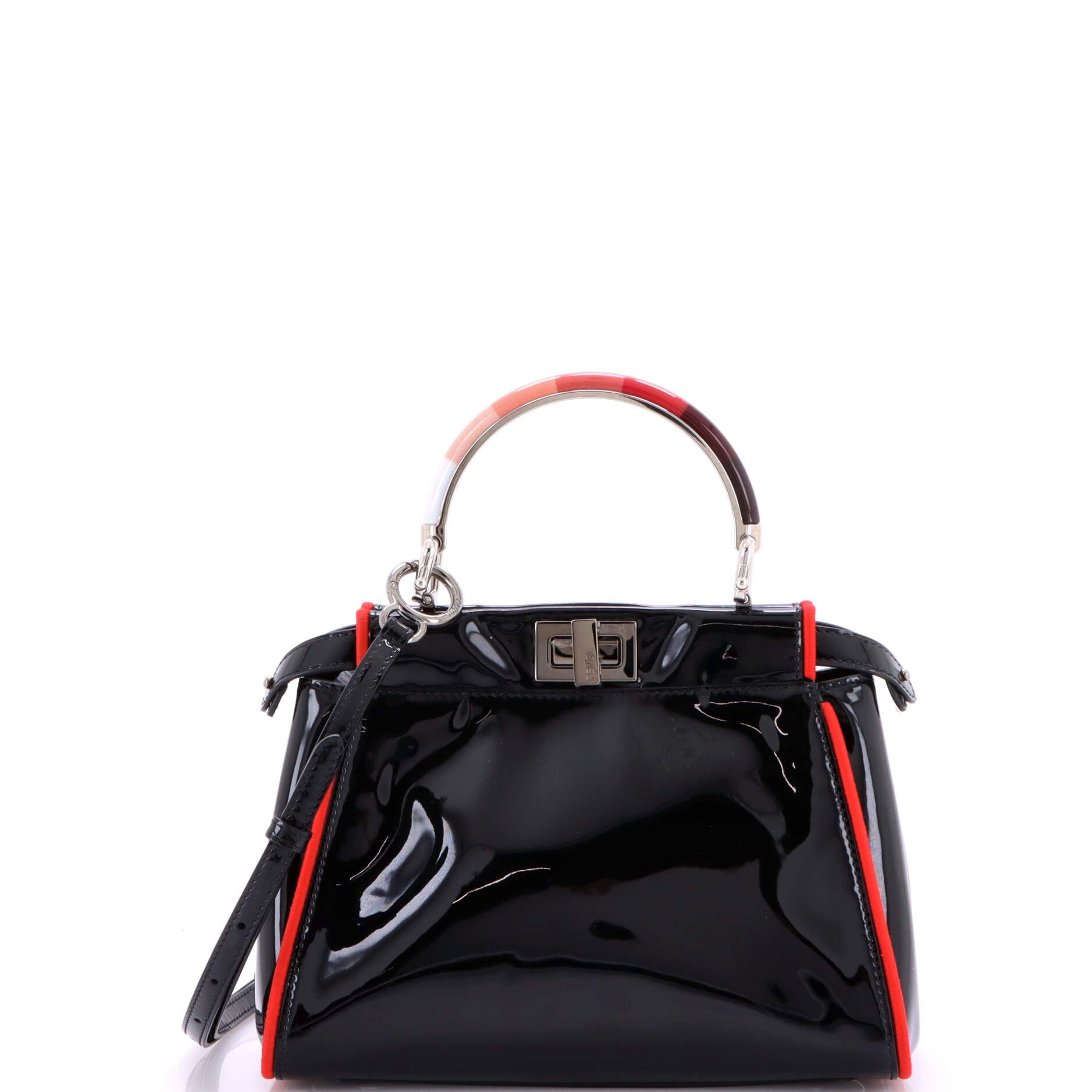 Fendi Resin Handle Peekaboo Bag Size ONE SIZE - 1 Thumbnail