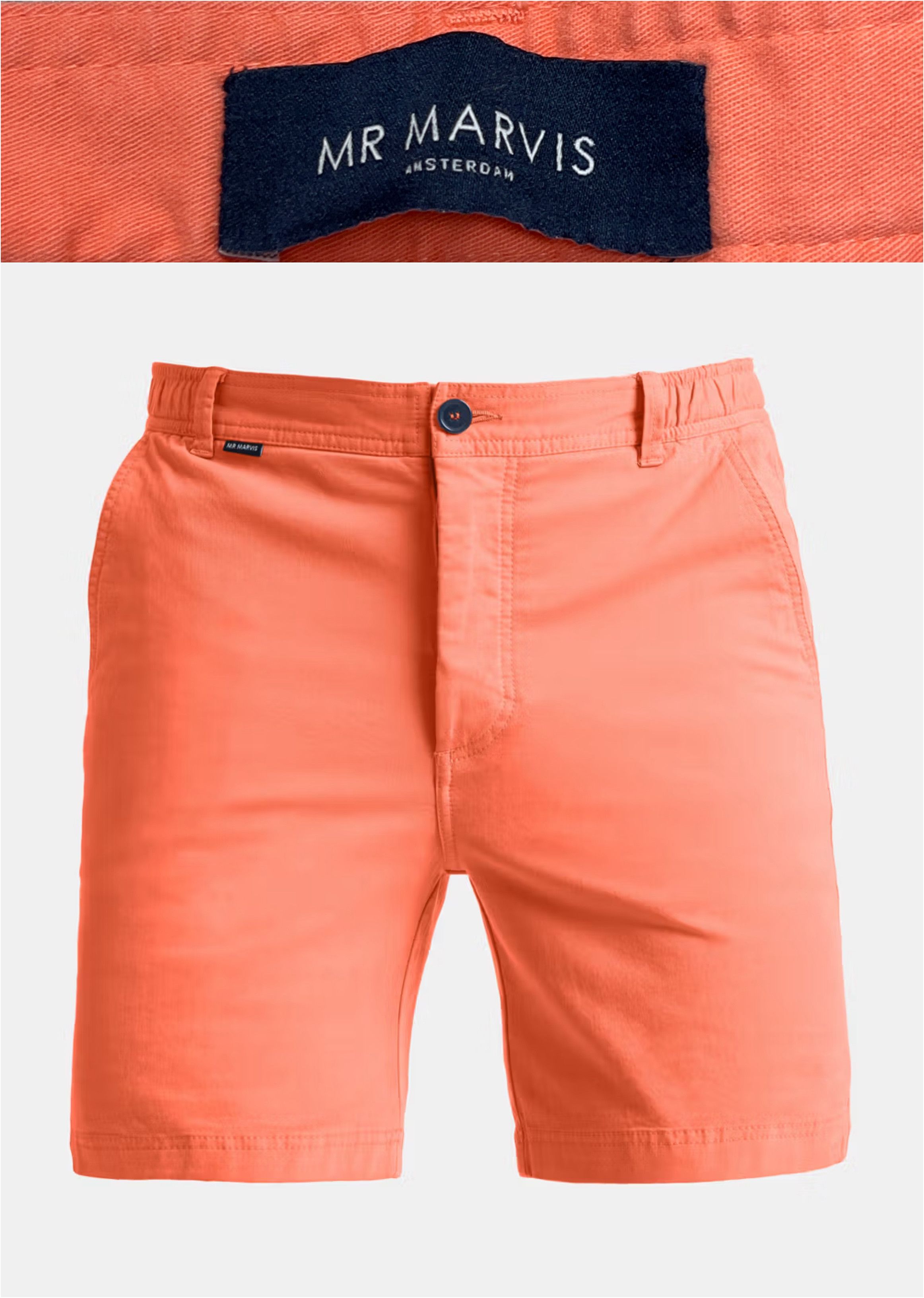 Other MR MARVIS Amsterdam "The Sunsets" Casual Chino Shorts Cotton Size US 32 / EU 48 - 1 Thumbnail