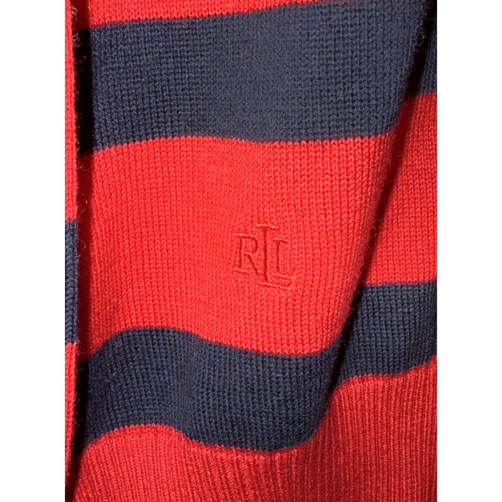 Ralph Lauren Lauren Ralph Lauren BLACK LABEL Striped Crew Neck Long Sleeve Sweater Womens XL Size XL / US 12-14 / IT 48-50 - 5 Thumbnail