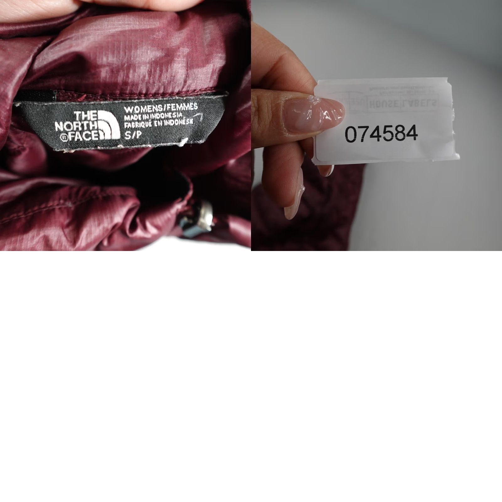 The North Face The North Face Jacket Womens Small Red Burgundy 550 Down Puffer Coat Full Zip Size S / US 4 / IT 40 - 8 Thumbnail