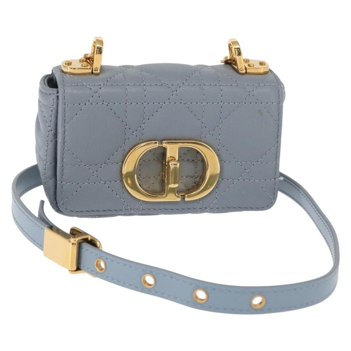 Dior Christian Dior Caro Cannage Quilt Calfskin Size ONE SIZE - 1 Thumbnail