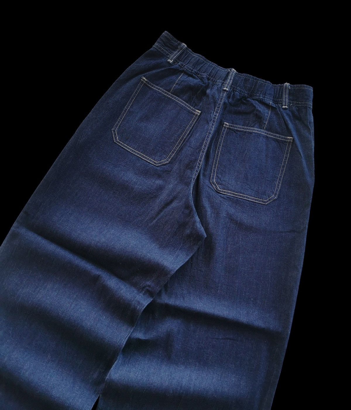 GU GU Baggy High Waist Jeans Size 32" / US 10 / IT 46 - 4 Thumbnail