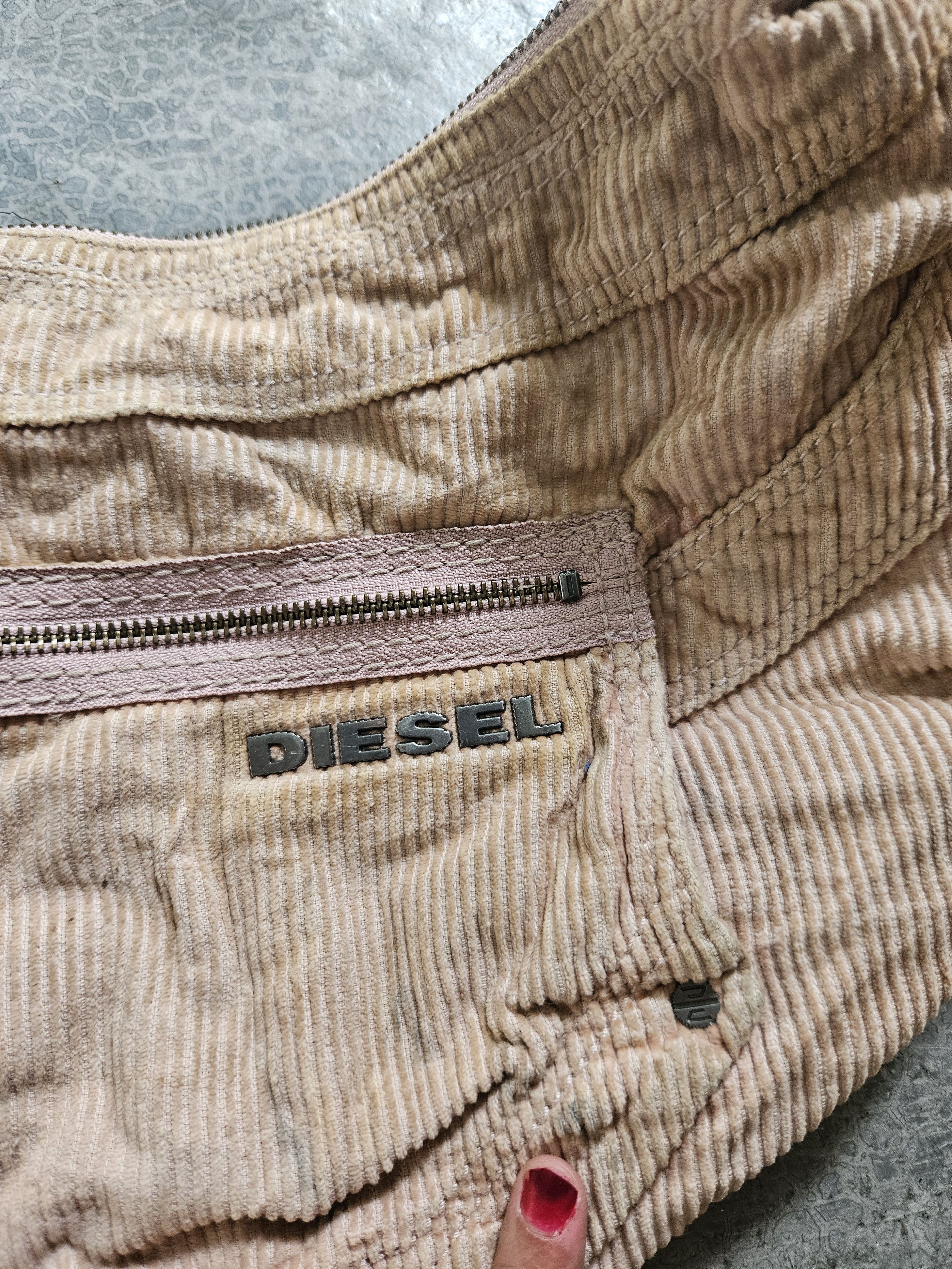 Diesel VTG DIESEL banana corduroy bag Size ONE SIZE - 6 Thumbnail