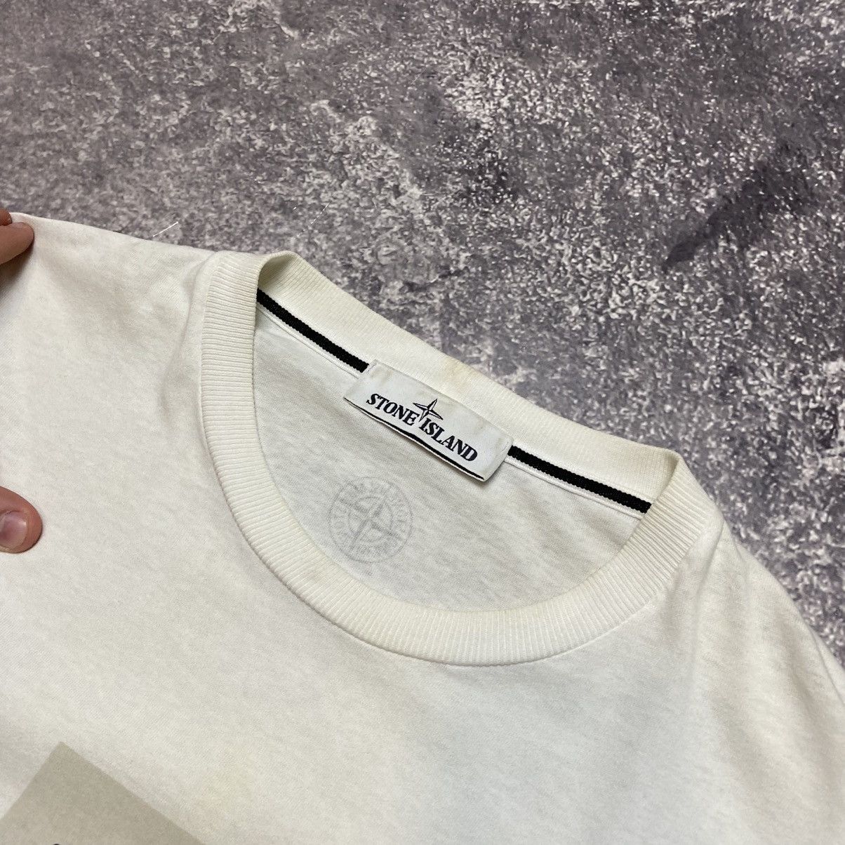 Stone Island Men’s Stone Island Big Logo Sportswear Company tee Size US S / EU 44-46 / 1 - 6 Thumbnail
