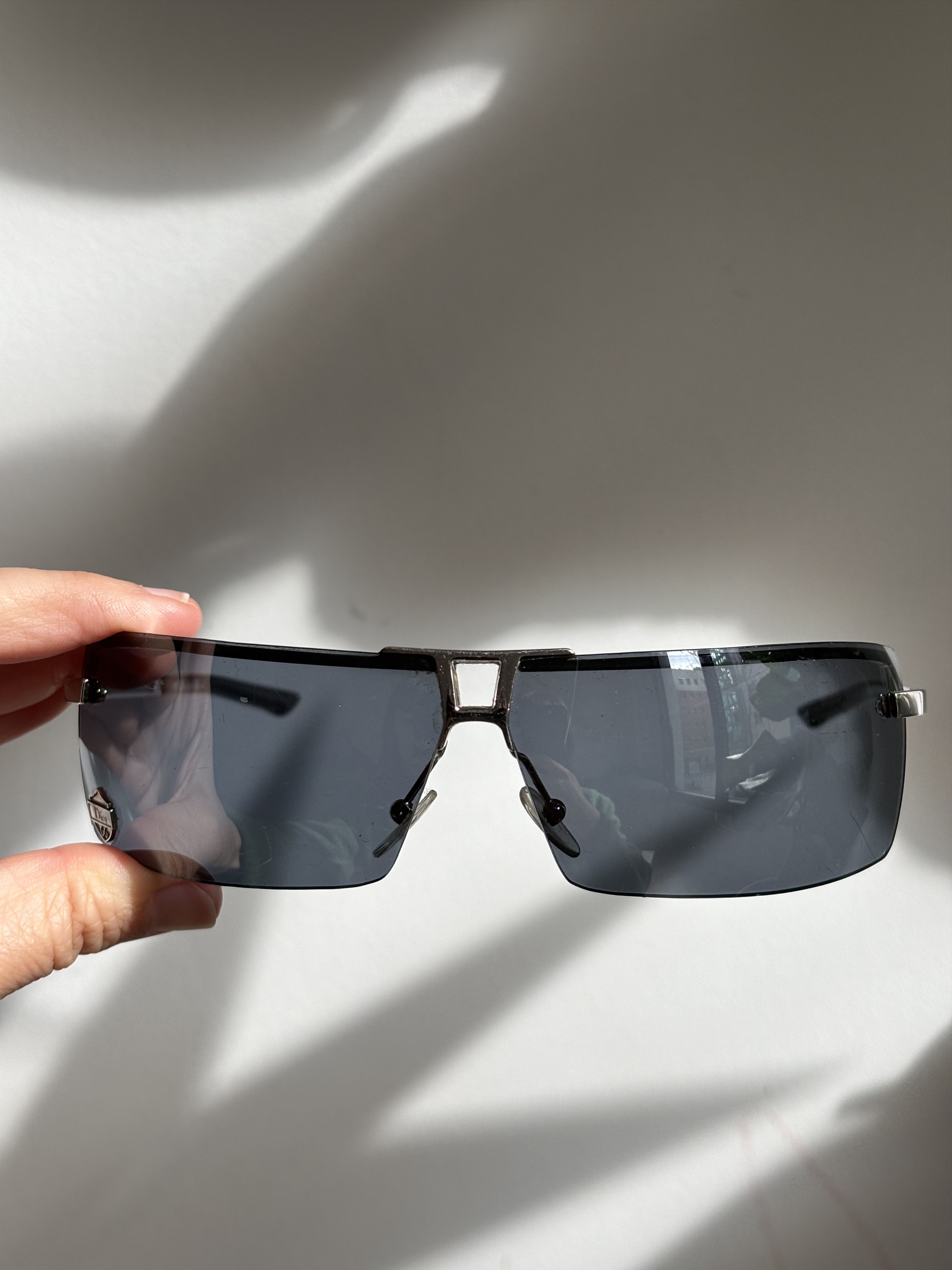 Dior DIOR Sunglasses Stunt Mask Ski Wrap Shield Logo RI968 Size ONE SIZE - 1 Thumbnail