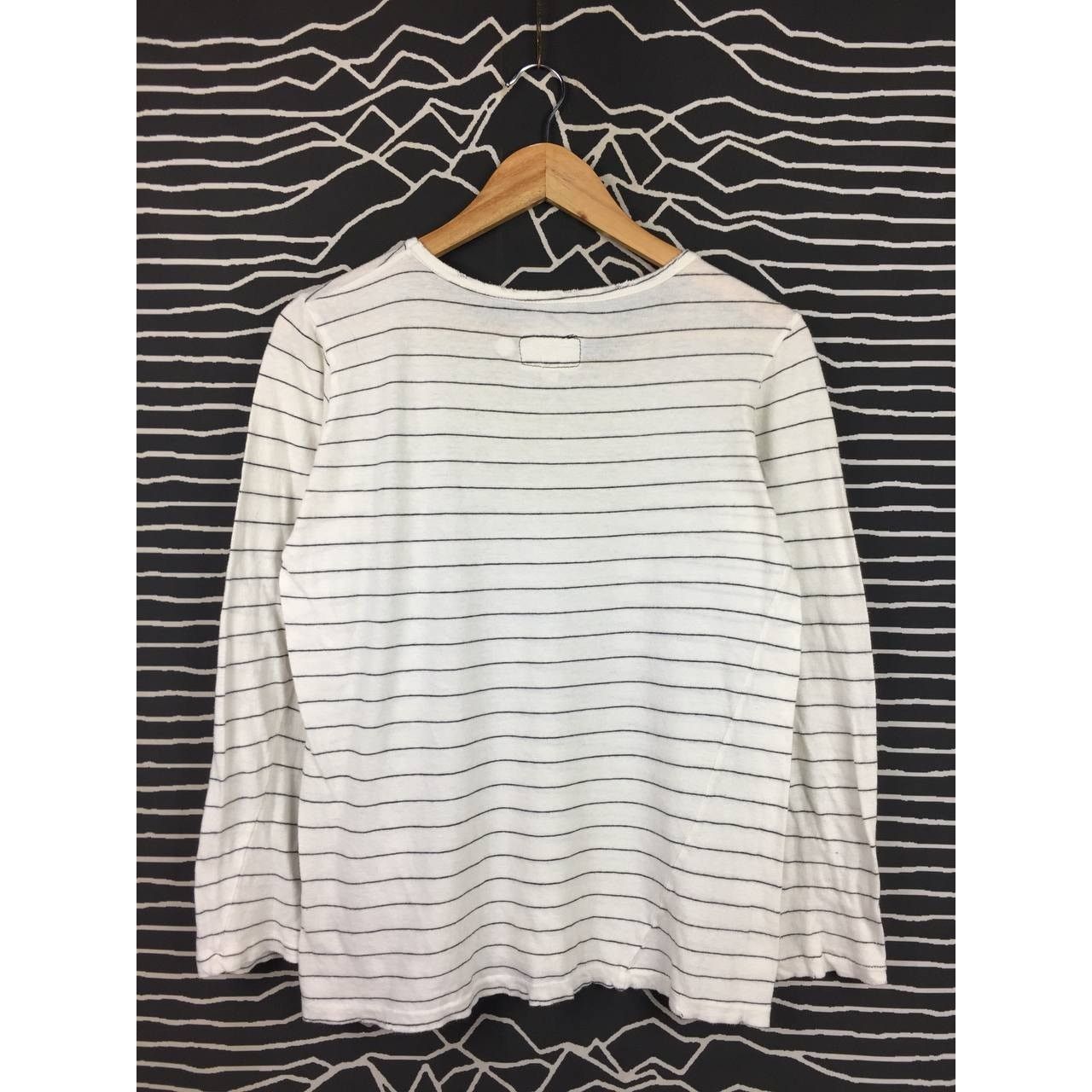 Current/Elliot Current/Elliott Minimalist Striped Long Sleeve Tee Size S / US 4 / IT 40 - 7 Thumbnail