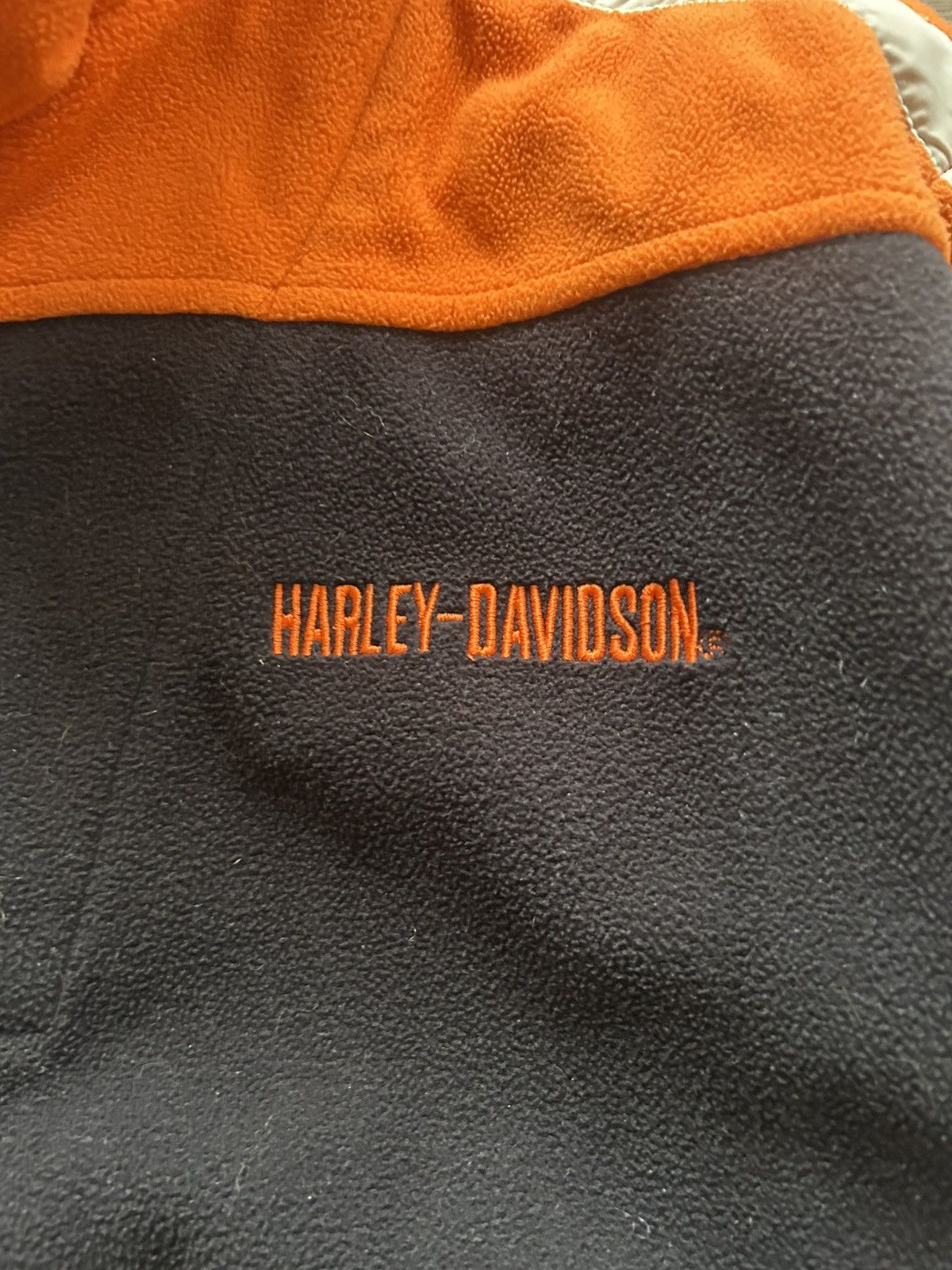 Harley Davidson Harley Davidson Double Zip Waterproof Fleece Pullover Size US XL / EU 56 / 4 - 2 Thumbnail