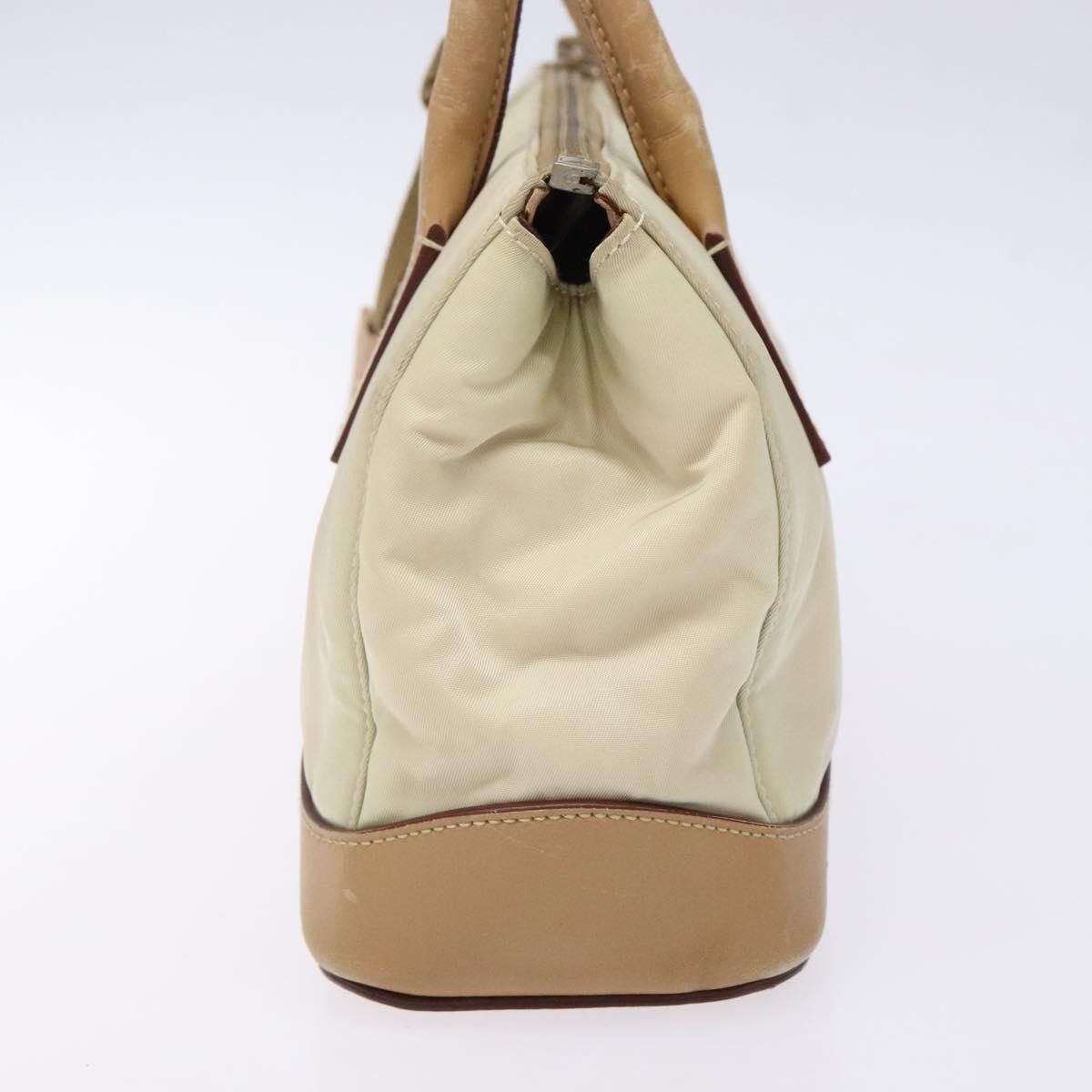 Prada PRADA Shoulder Bag Nylon Leather Beige Size ONE SIZE - 4 Thumbnail