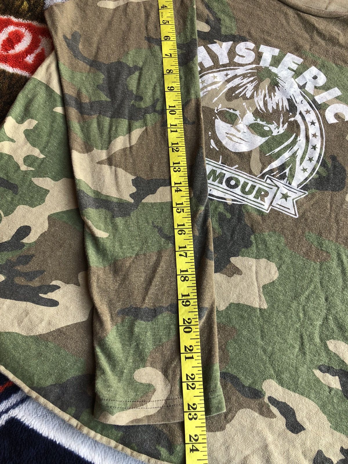 Hysteric Glamour Rare Hysteric Glamour Army Camouflage Shirt Tee Size US L / EU 52-54 / 3 - 12 Thumbnail
