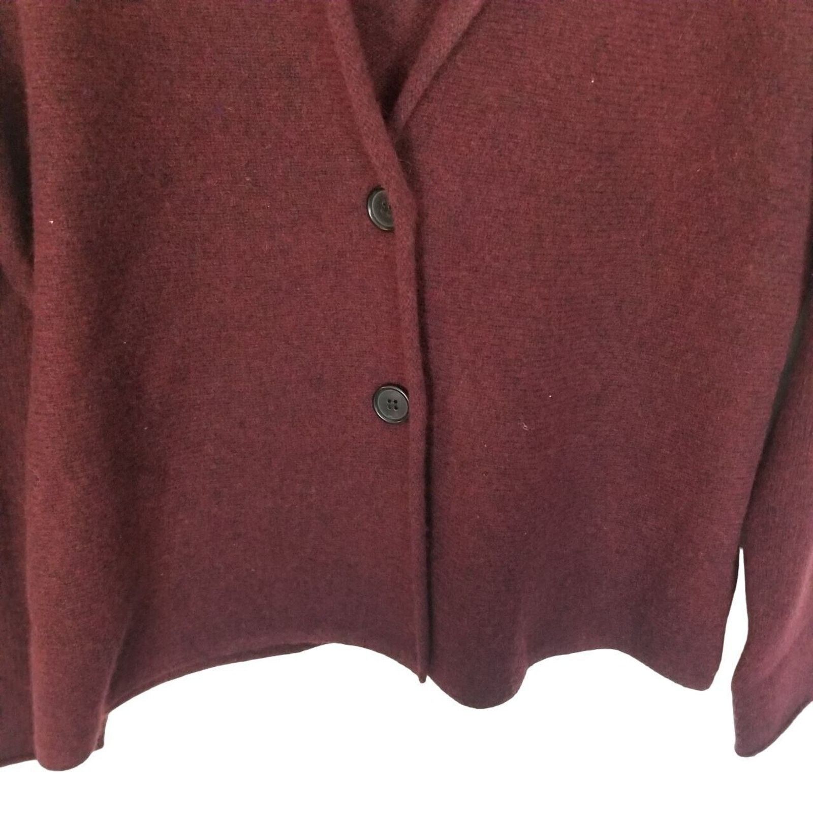 Eileen Fisher Eileen Fisher Womens Wool Cardigan Sweater Sz S Quiet Luxury Size S / US 4 / IT 40 - 3 Thumbnail