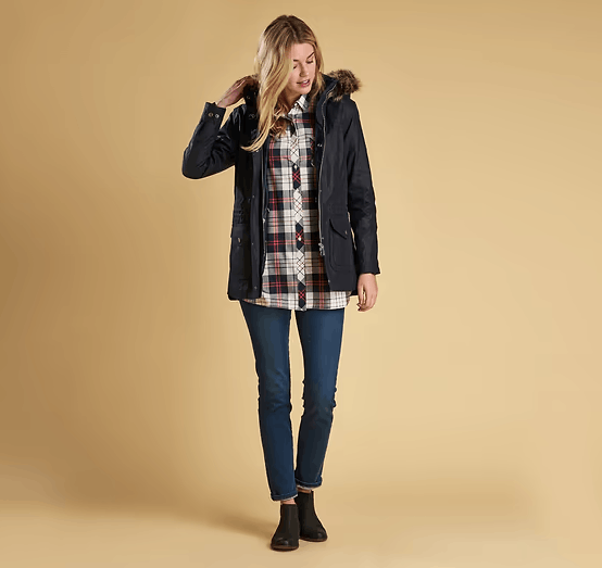 Barbour Barbour Southwold Wax Women's Jacket Waxed Cotton England Size S / US 4 / IT 40 - 2 Thumbnail
