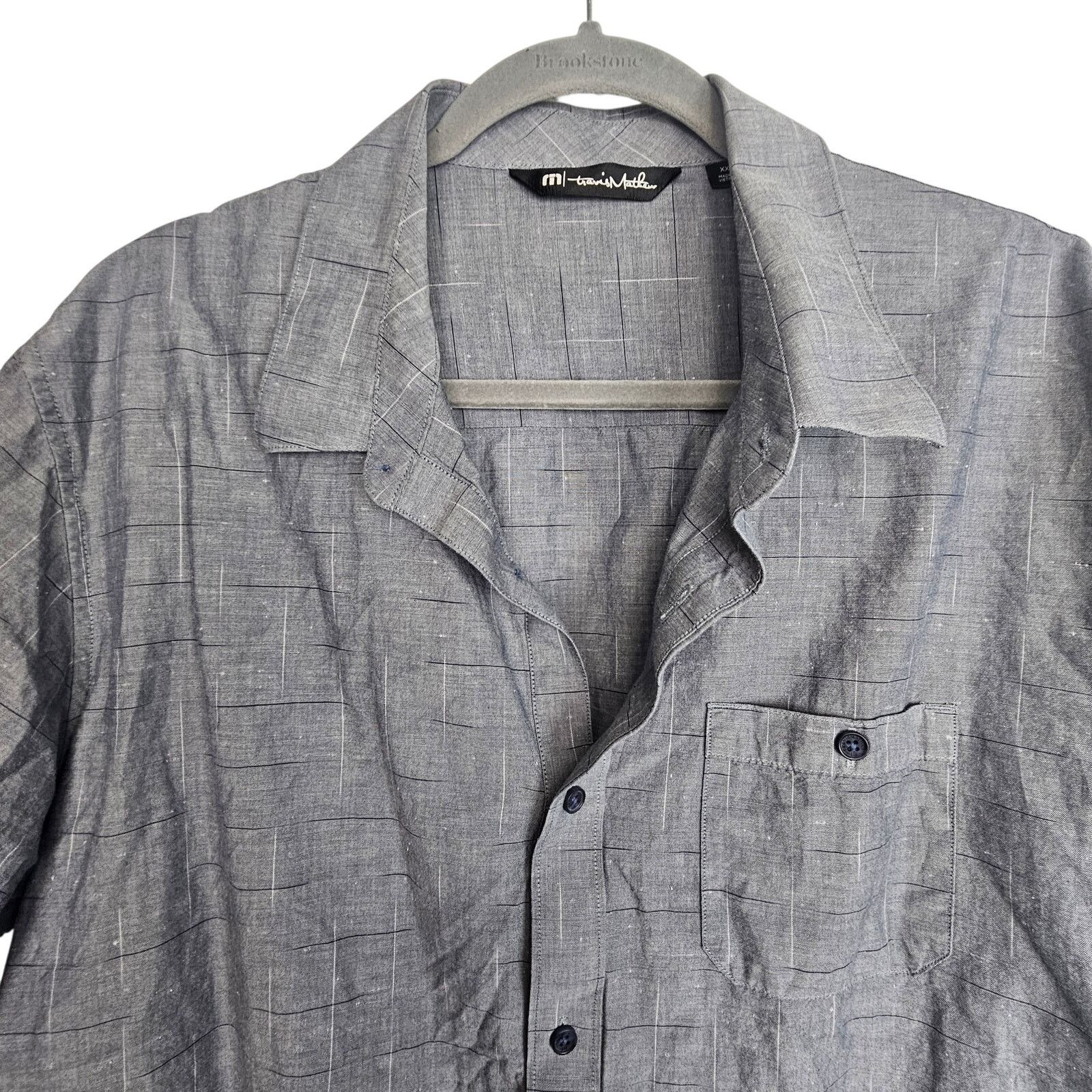 TravisMathew Travis Mathew Mens Button Shirt Size XXL Casual Classic Easy Size US XL / EU 56 / 4 - 2 Thumbnail
