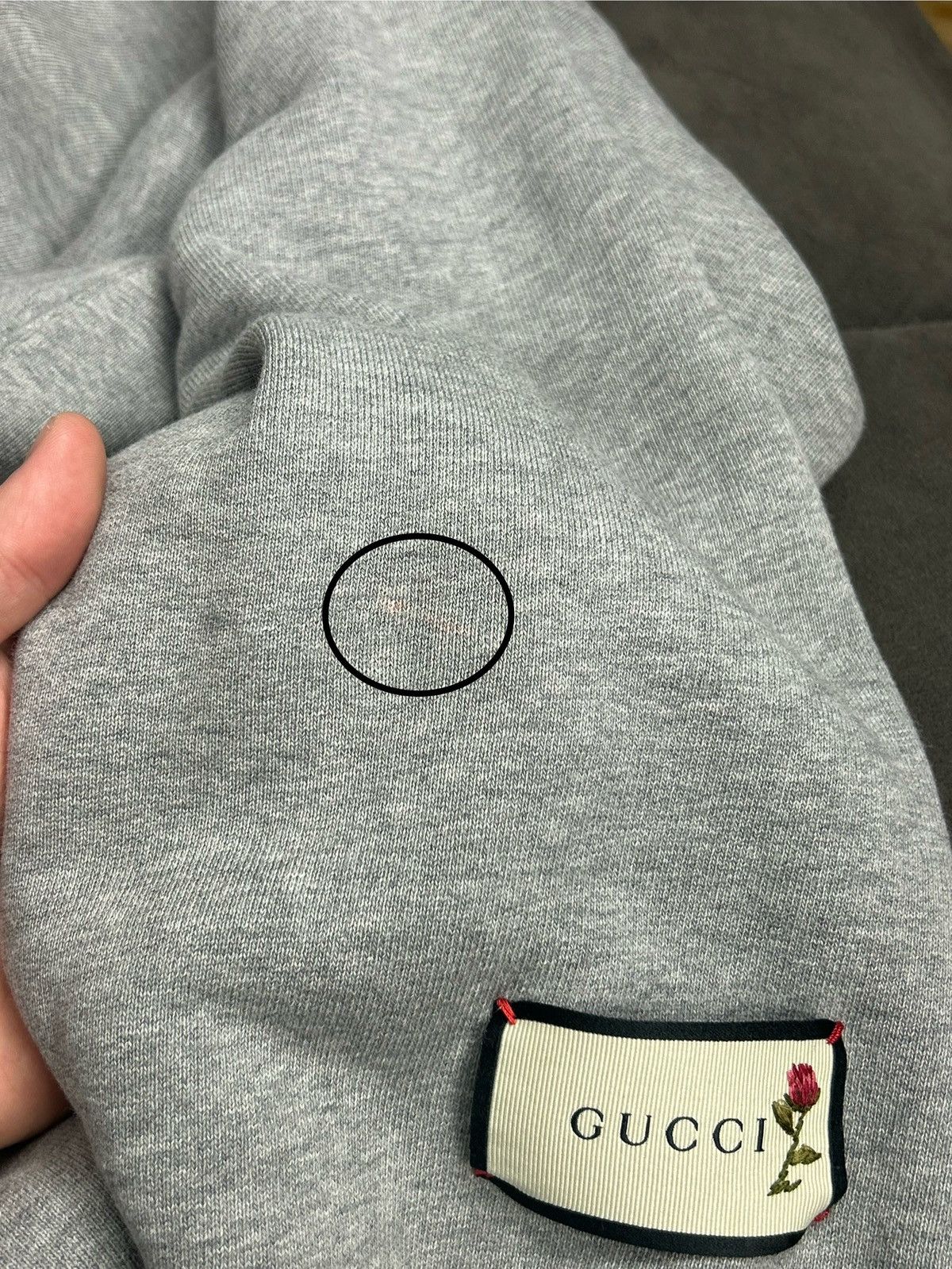 Gucci Gucci “The Face” Grey Hoodie – Box Logo Style – Size M Size US M / EU 48-50 / 2 - 17 Thumbnail